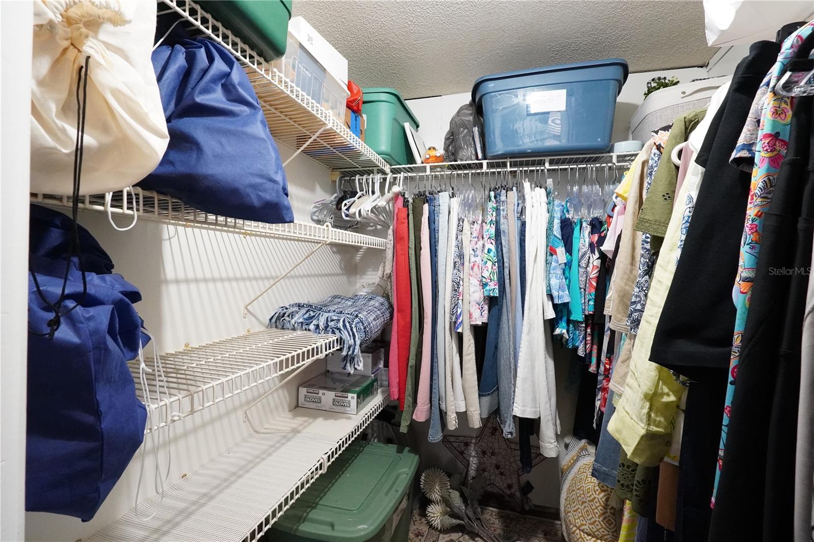 walk-in closet in front bedroom