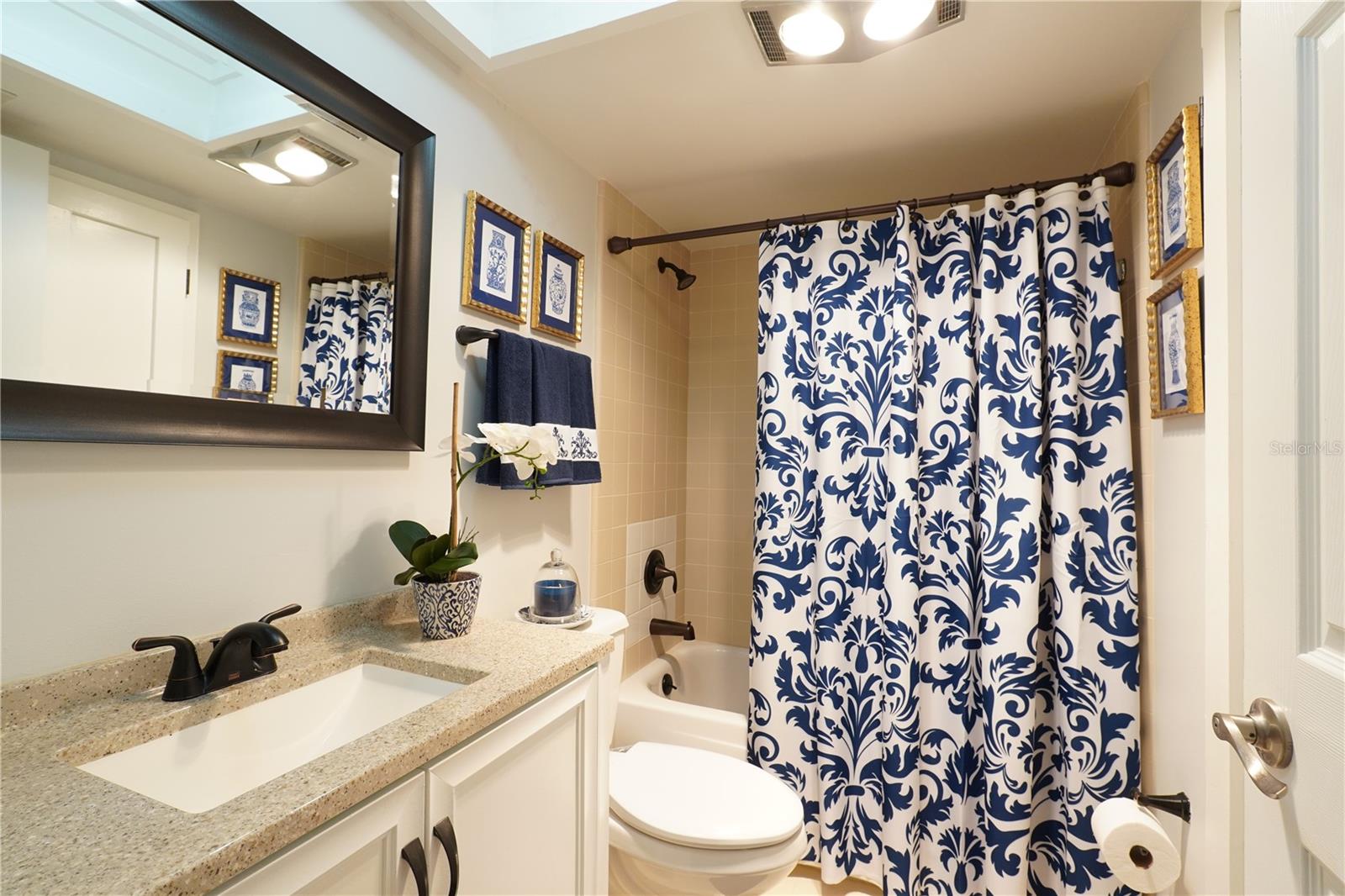 Hall bath