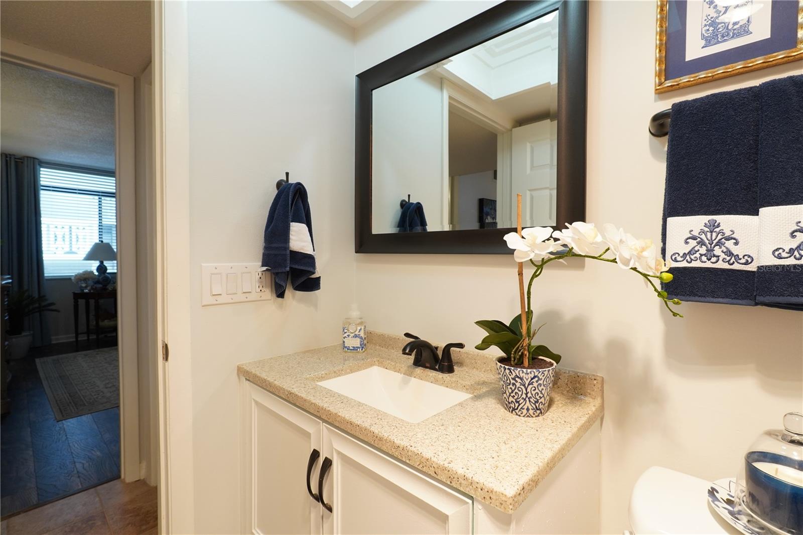 Hall bath