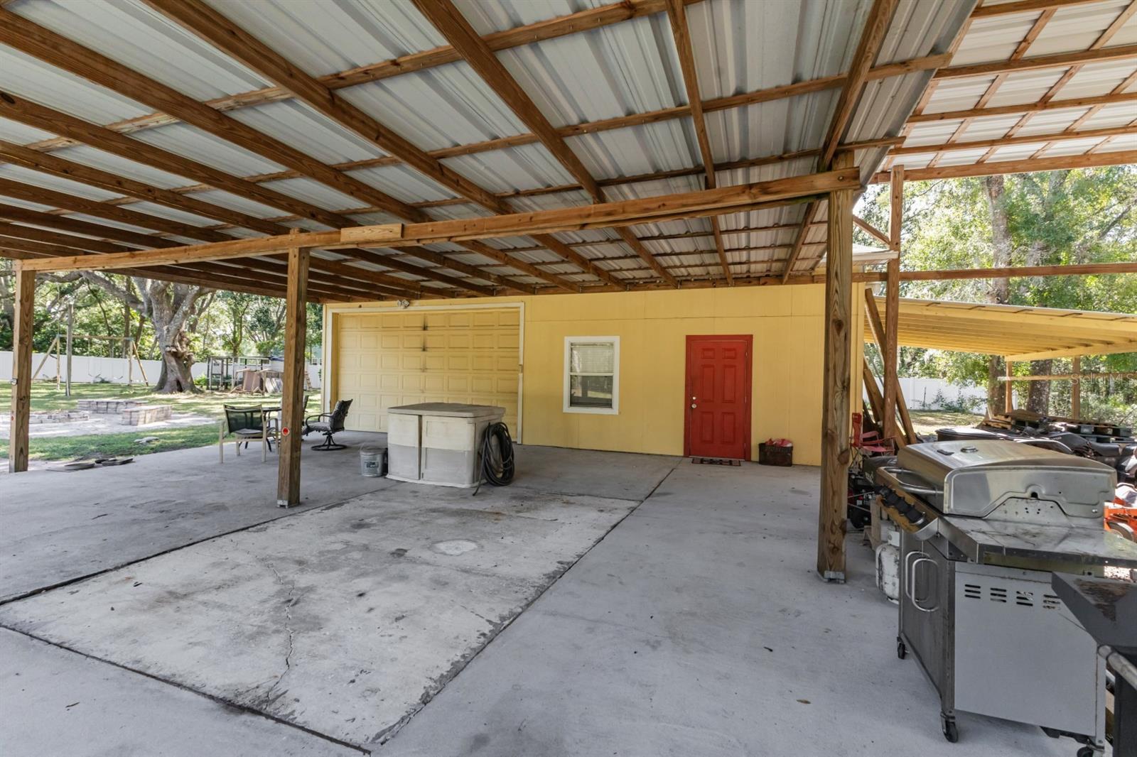 Guest house with garage