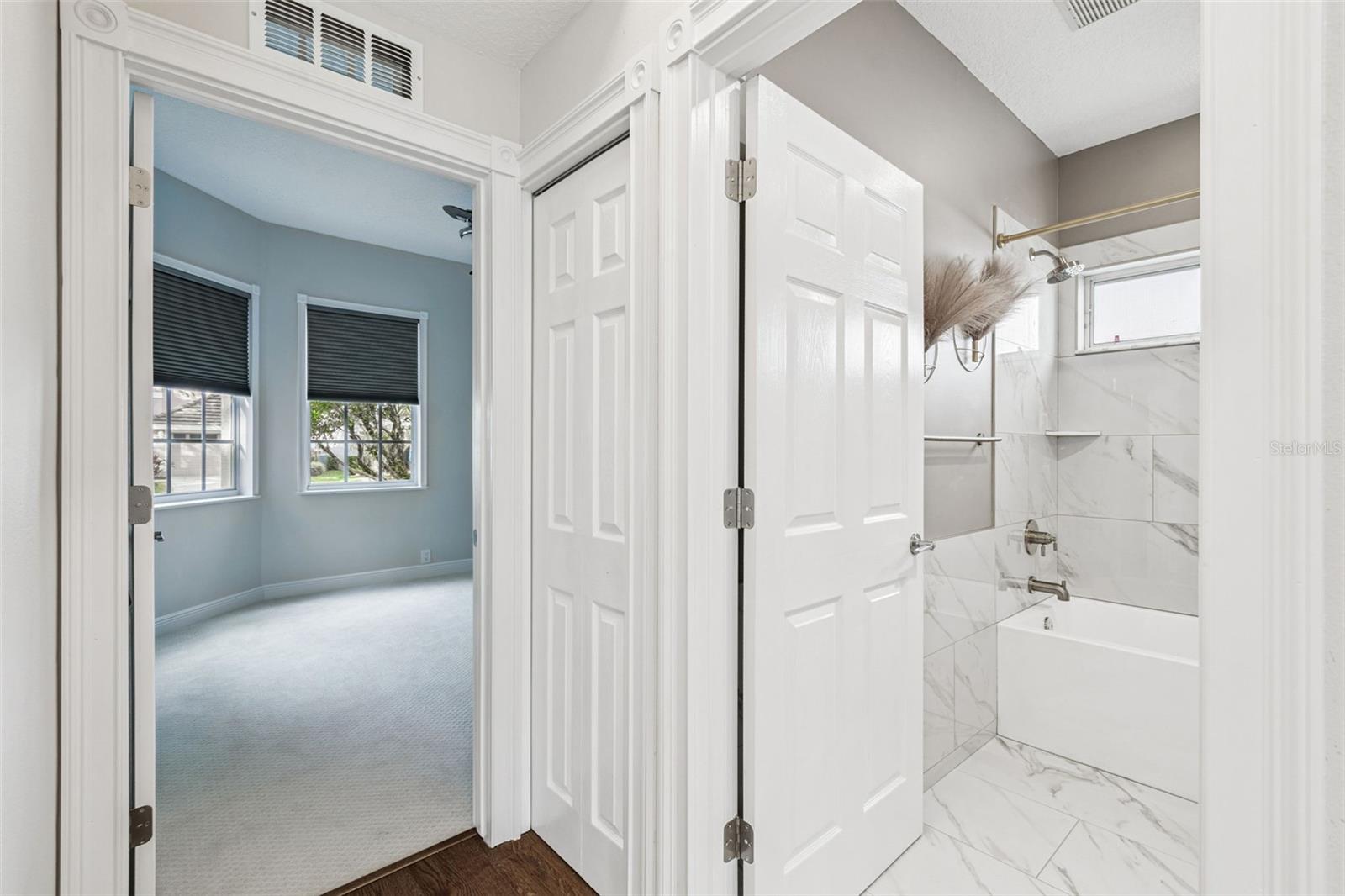 2nd bedroom and bathroom