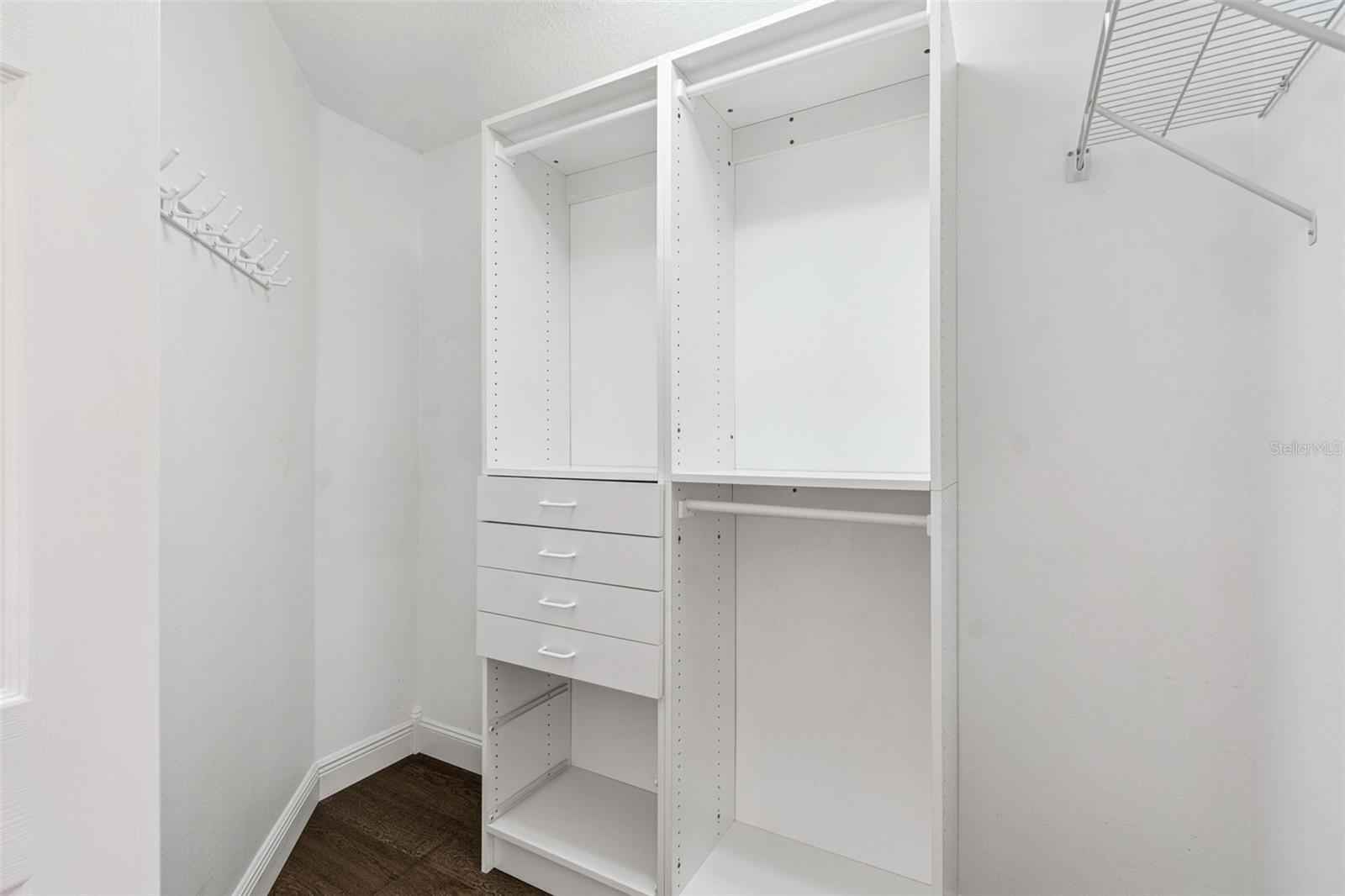 Owners custom closet