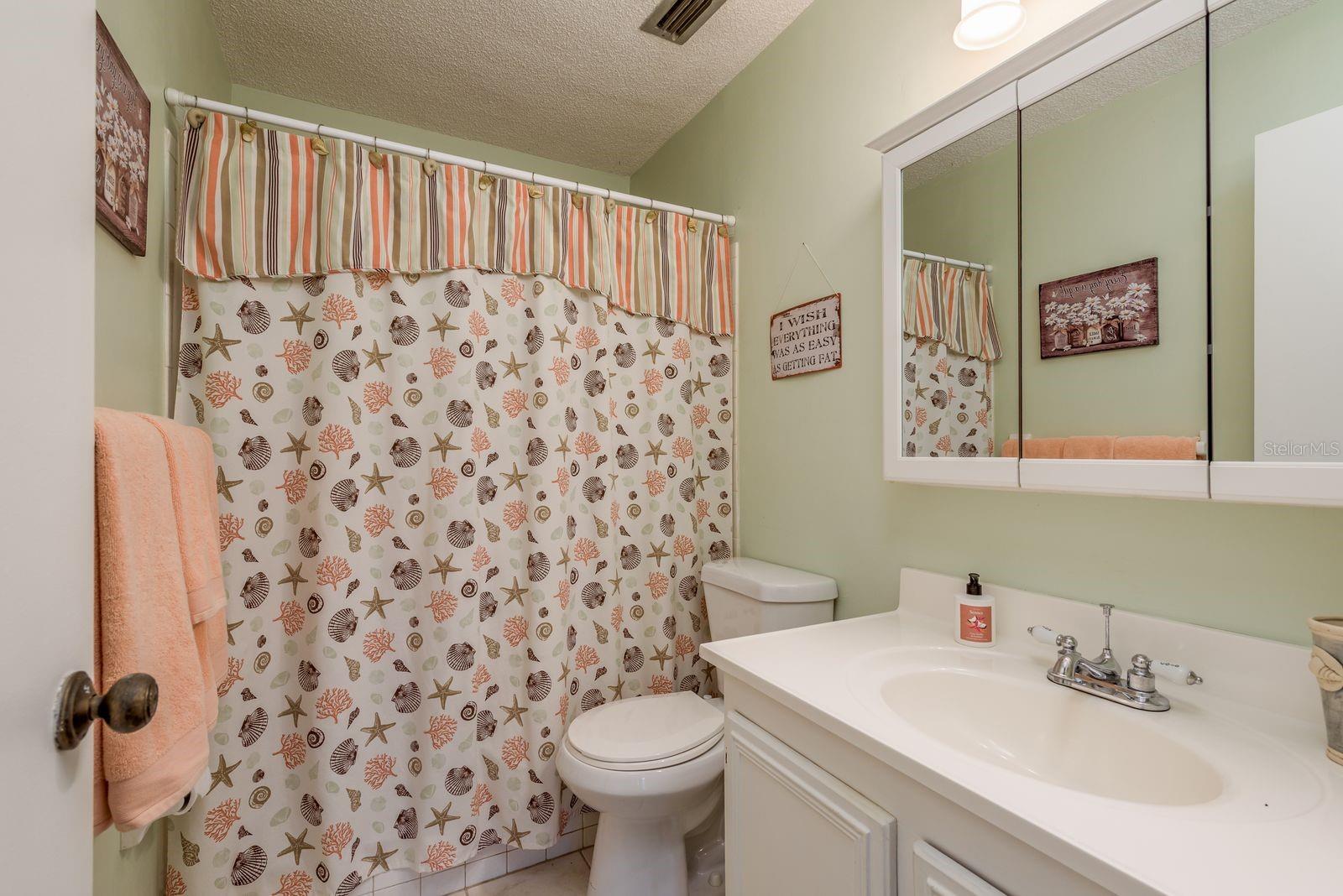 Primary Bathroom with walk in shower.