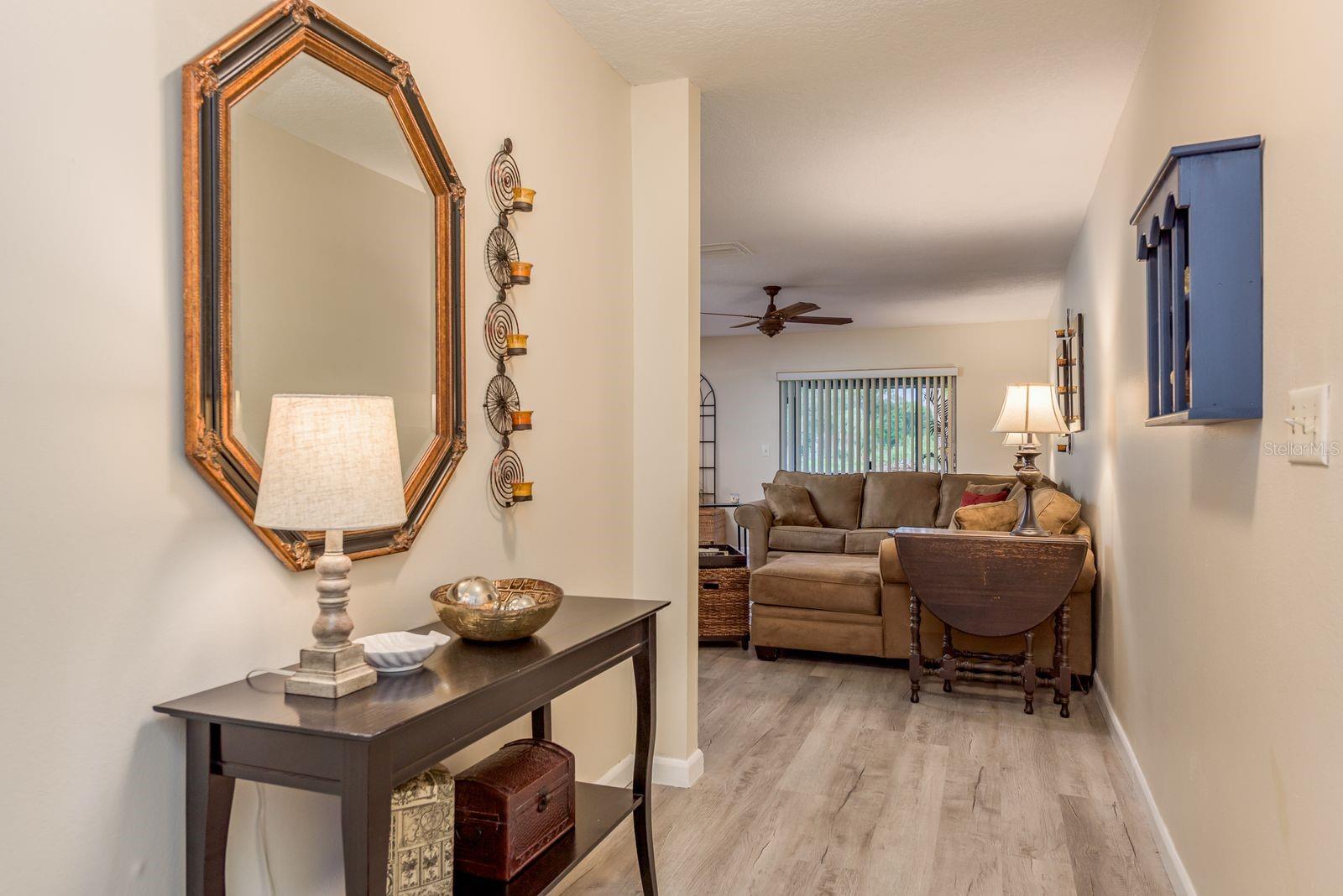 Home comes completely furnished.