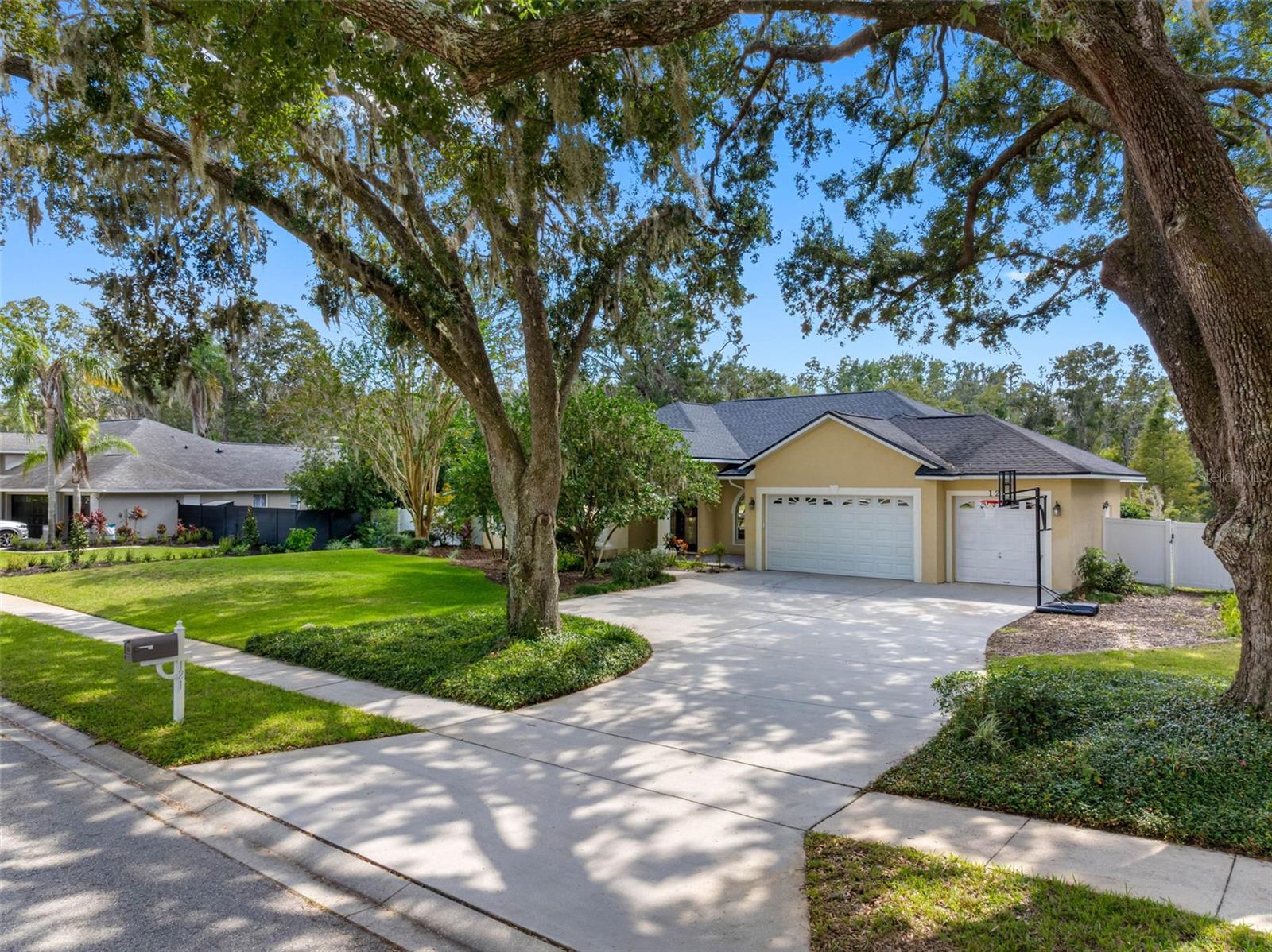 3-car garage and plenty of parking