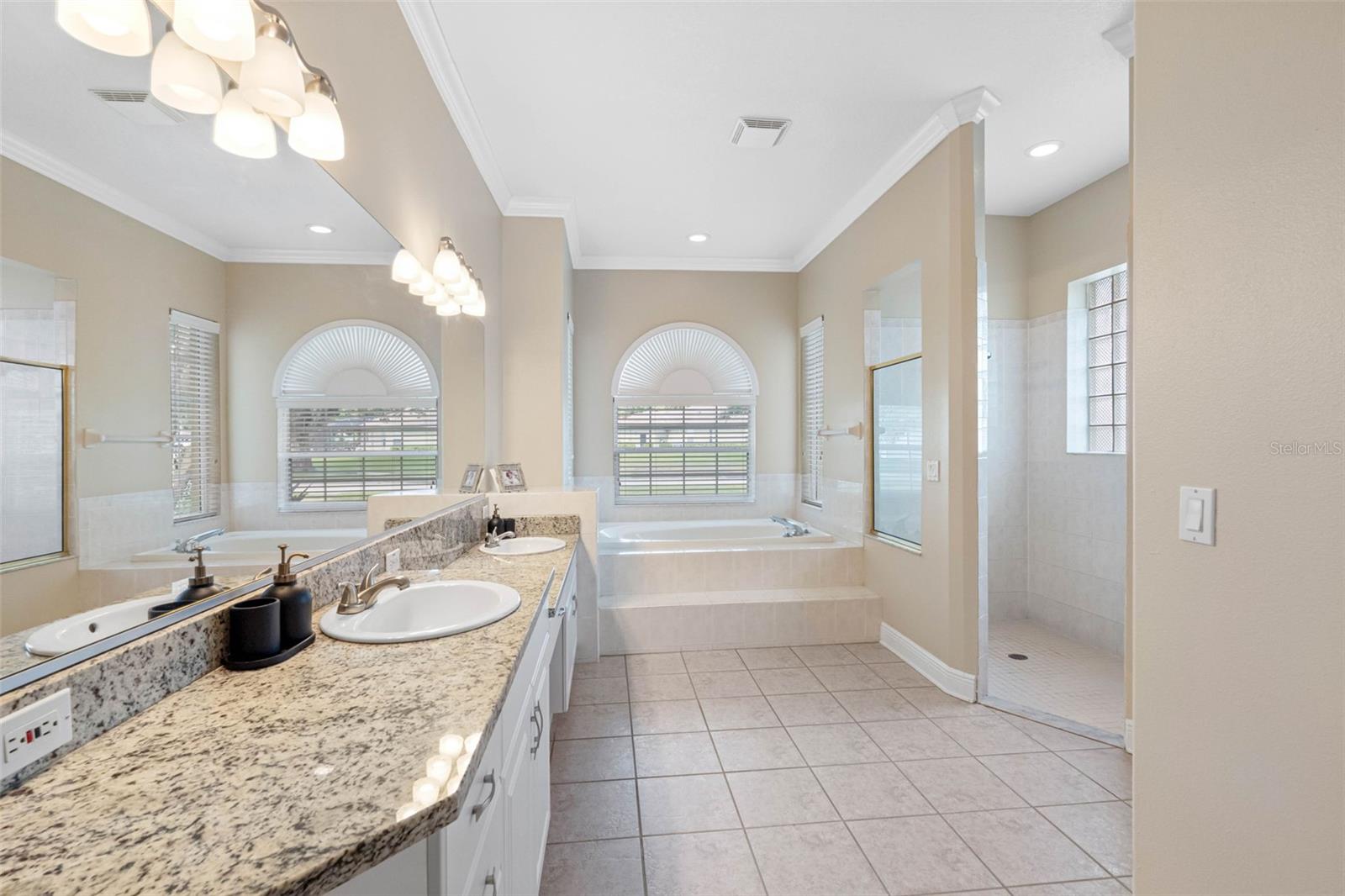 Master Bathroom - Separate Garden Tub and Shower