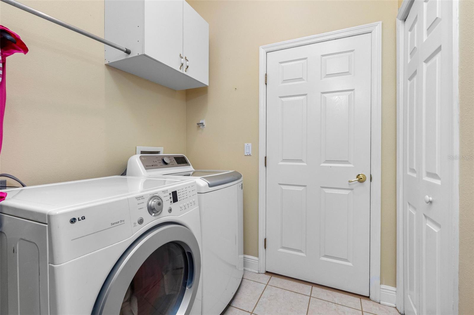 Laundry room (sink not shown)