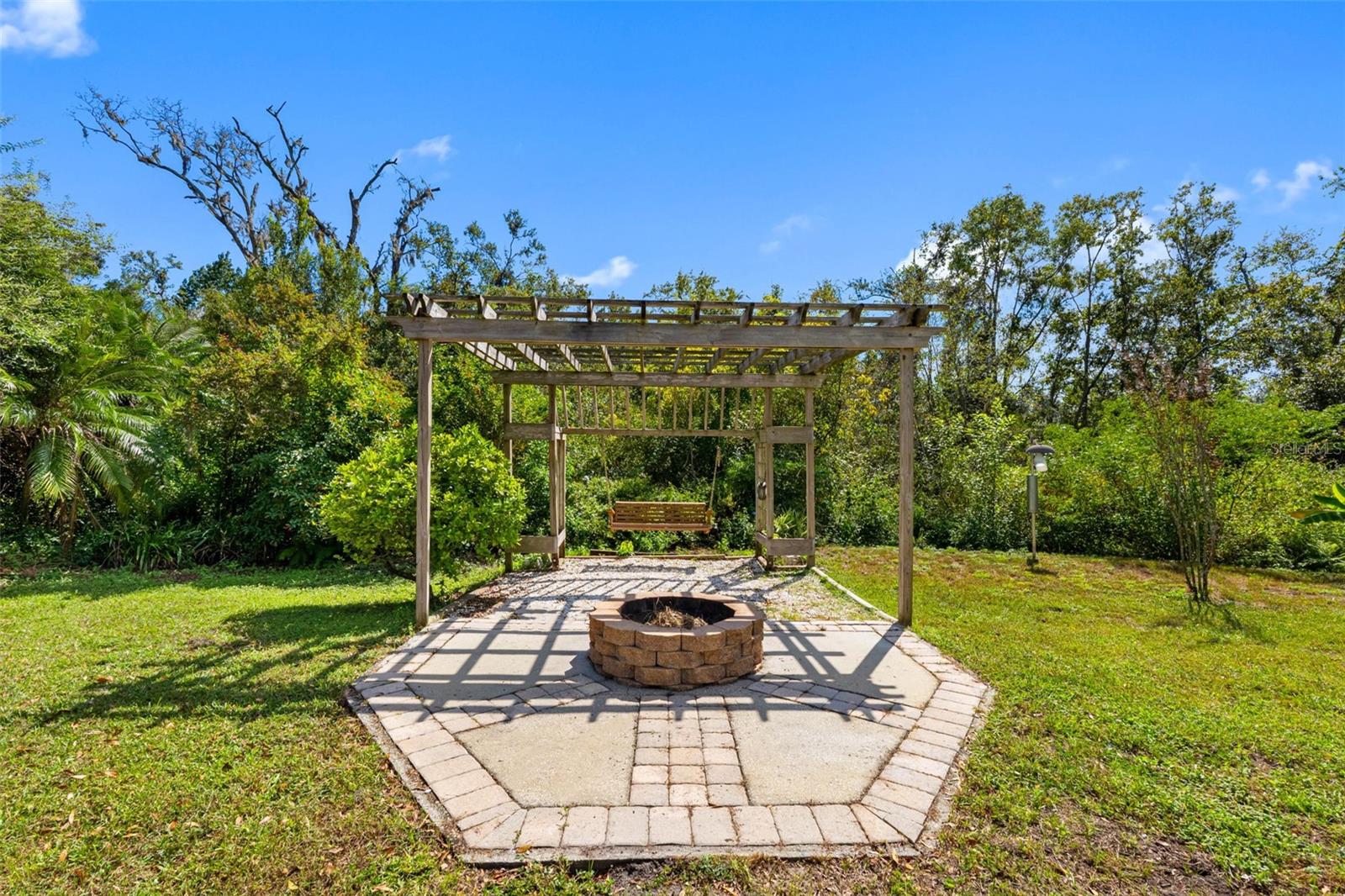 Pergola and Fire Pit!