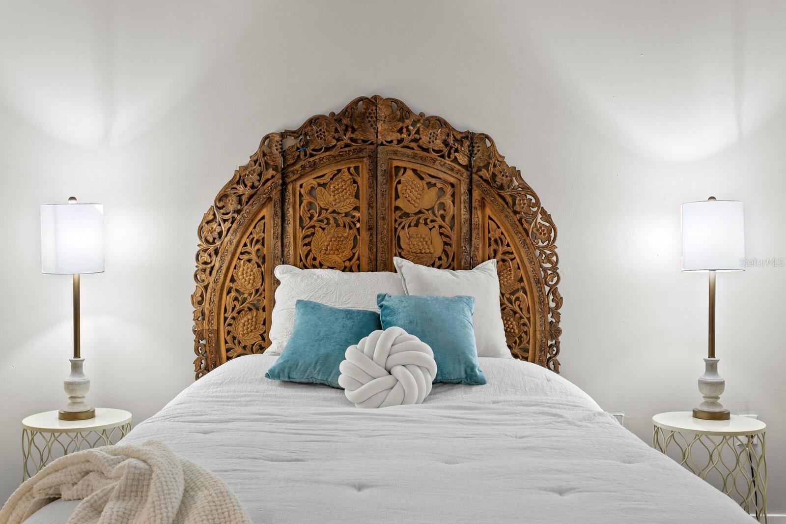 Sweet dreams in your bedroom with plenty of storage.