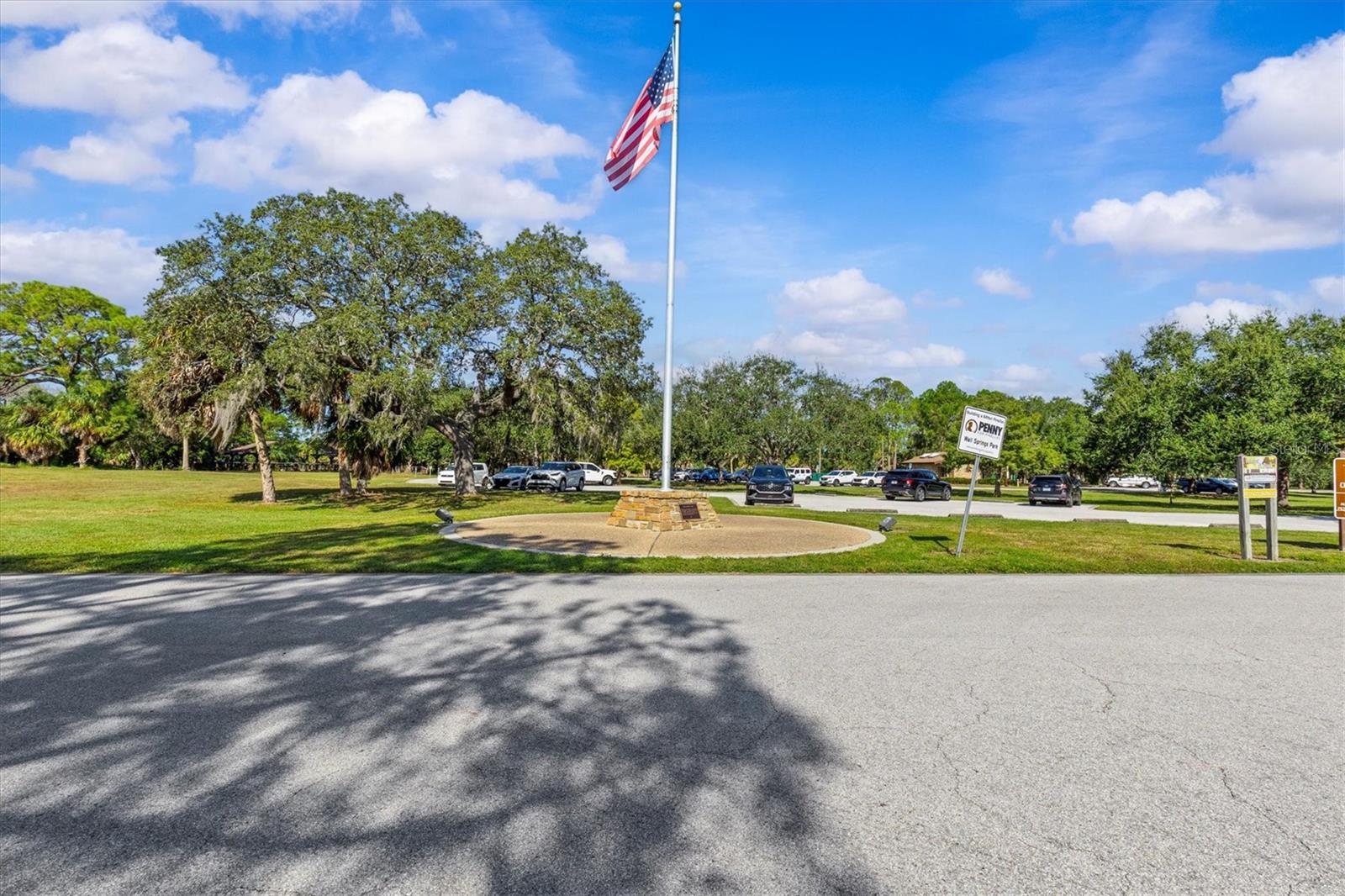 Wall Springs Park Entrance