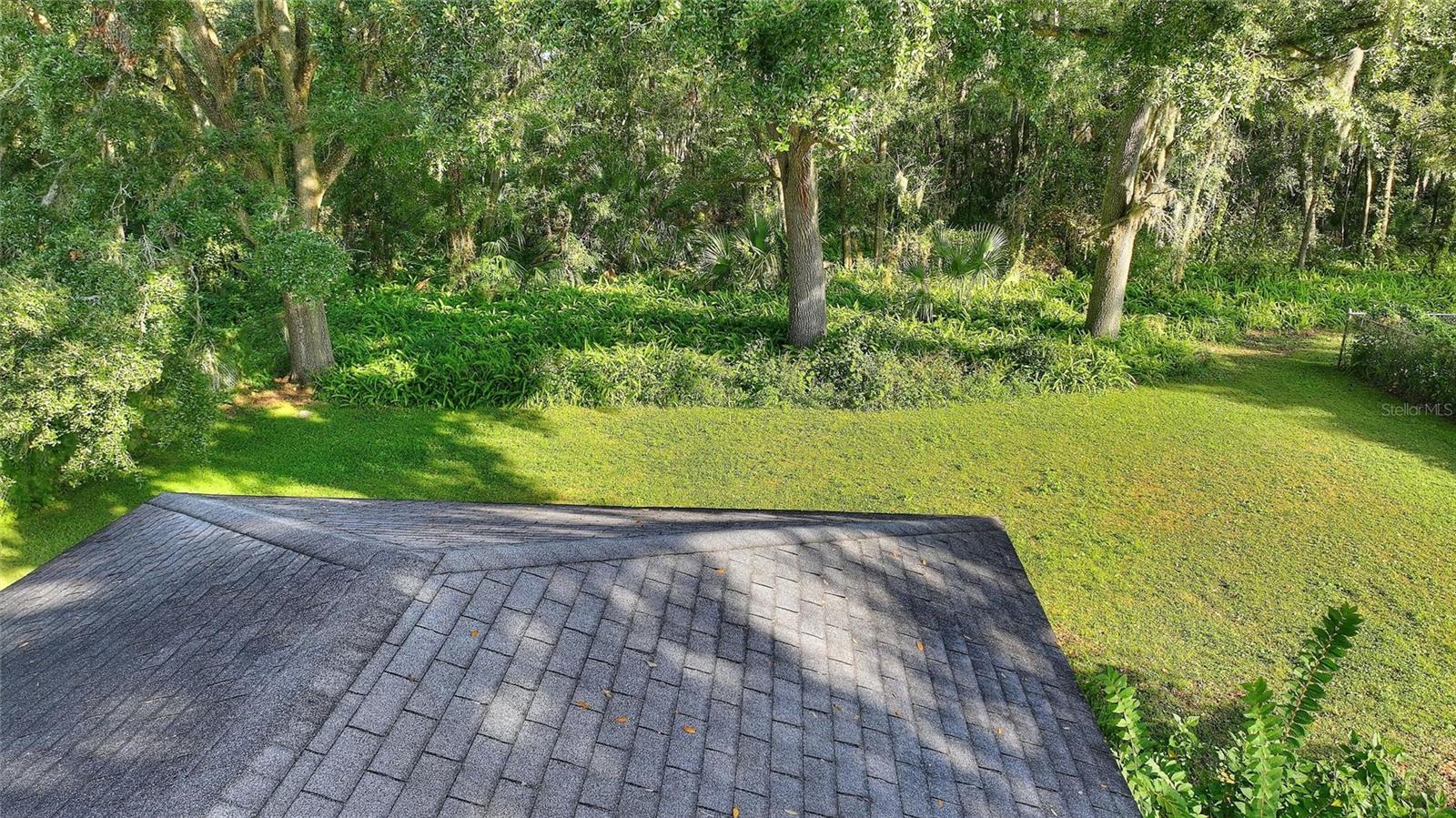 No back yard neighbors!  Just lush greenery!