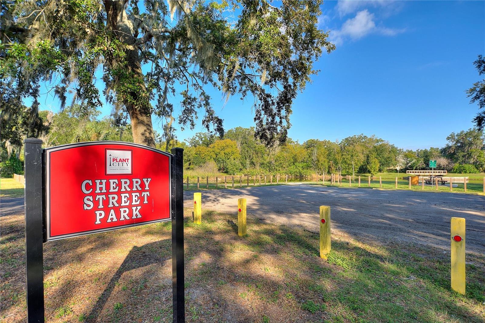 Cherry Street Park is just down the street!