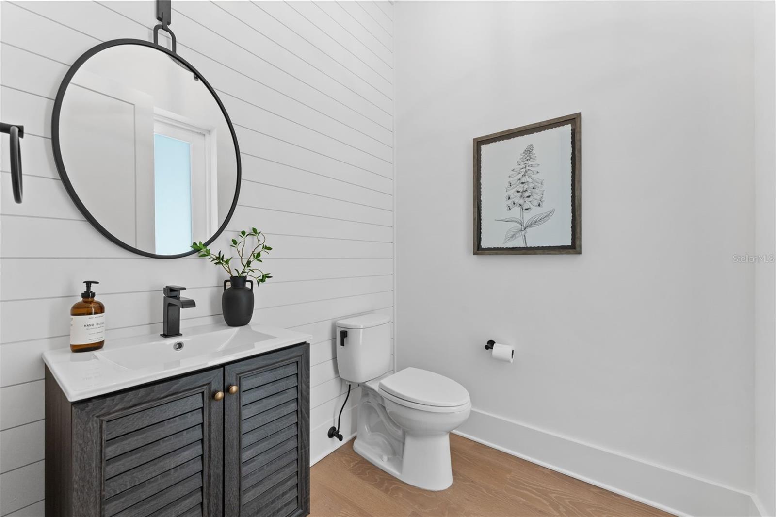 First floor pool bath.