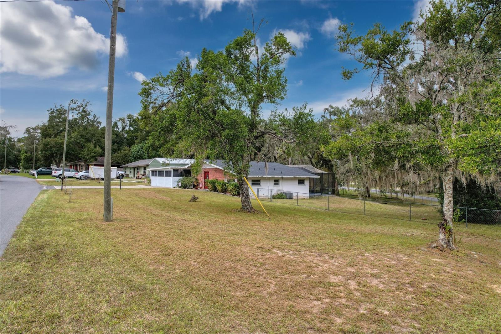 Picture taken from corner of the street