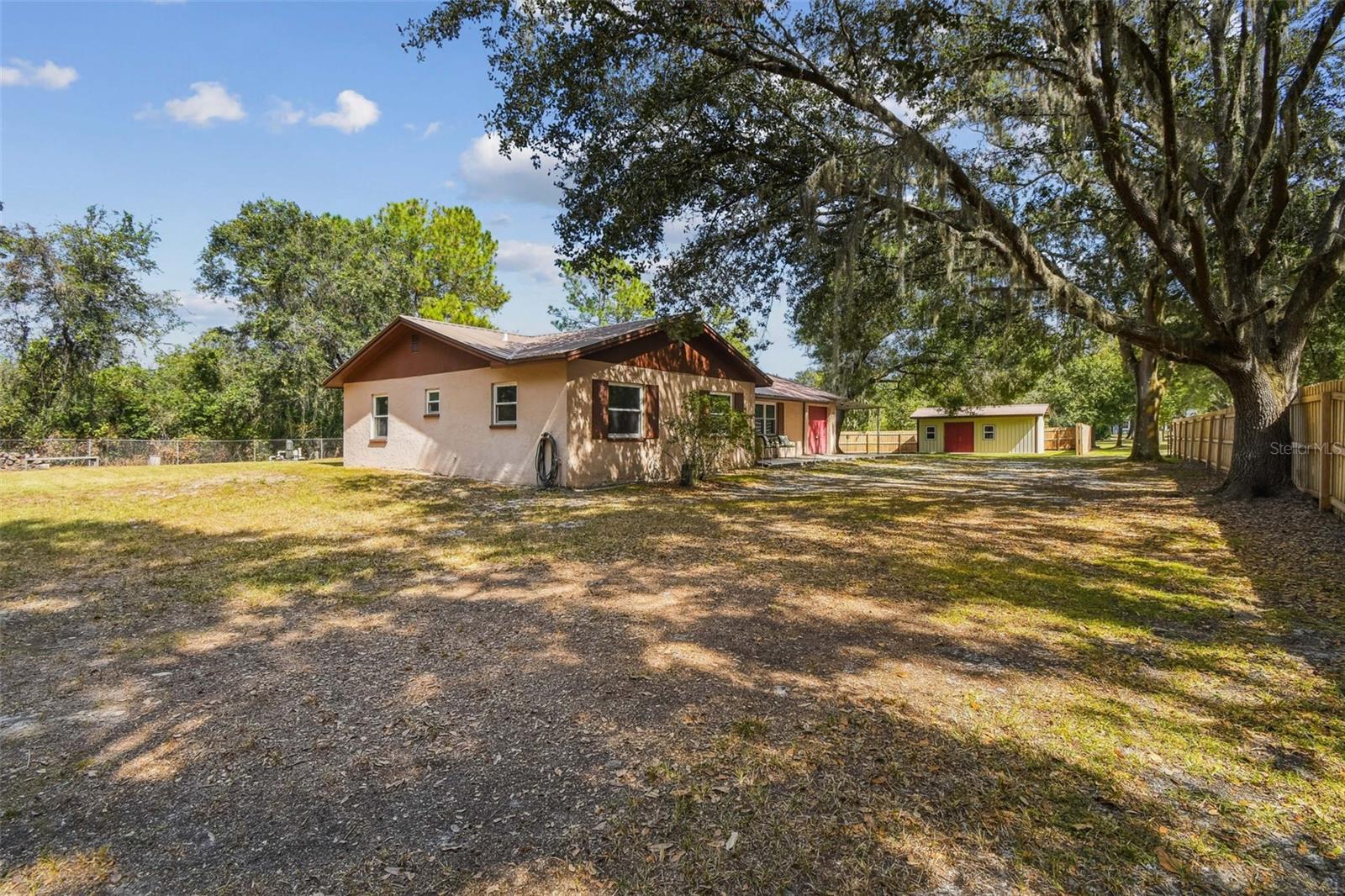 Septic on this side of yard.