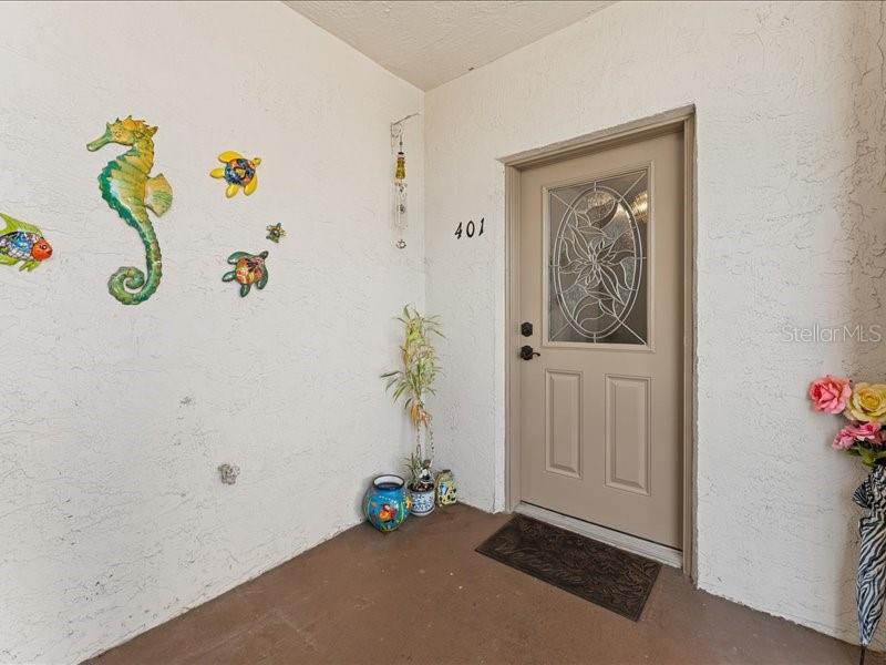 Your end unit provides extra benefits... more interior light, neighbor on one side only and more