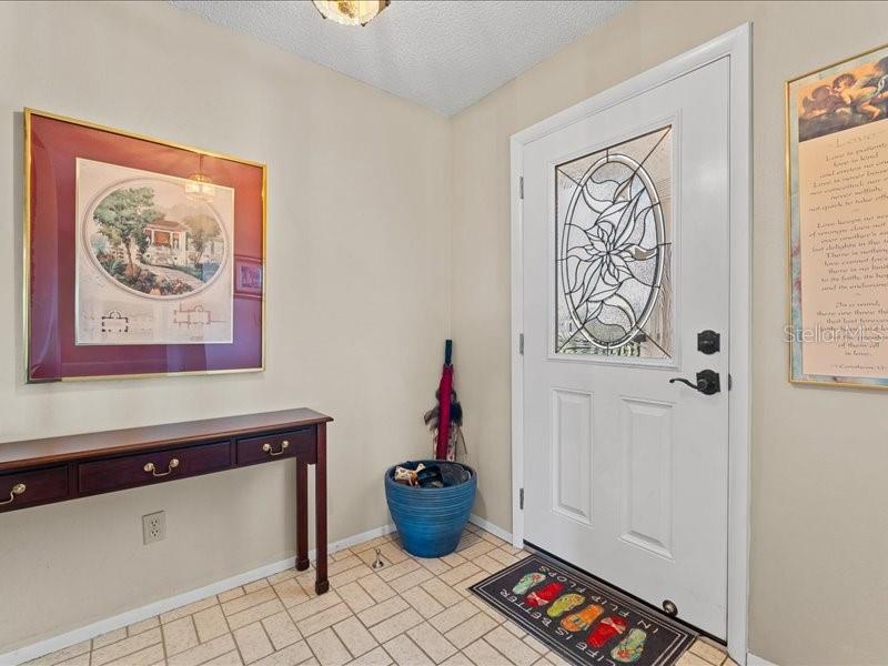 Formal entry
