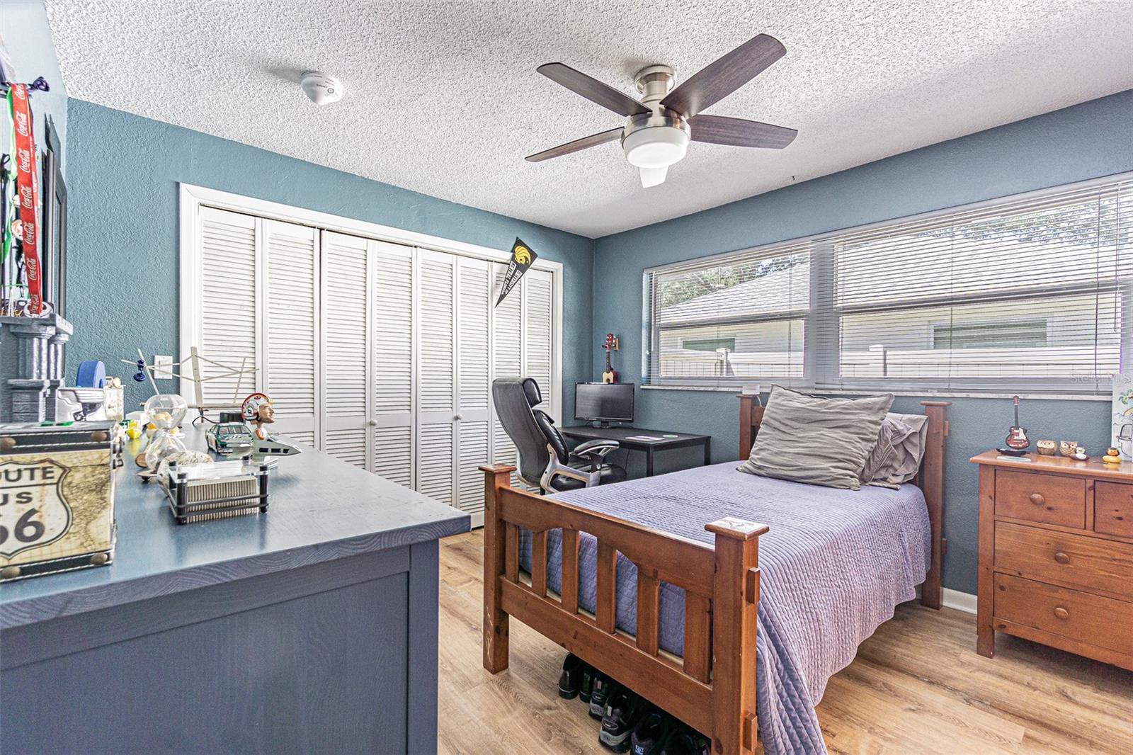 Secondary Bedroom with Jack and Jill bath.