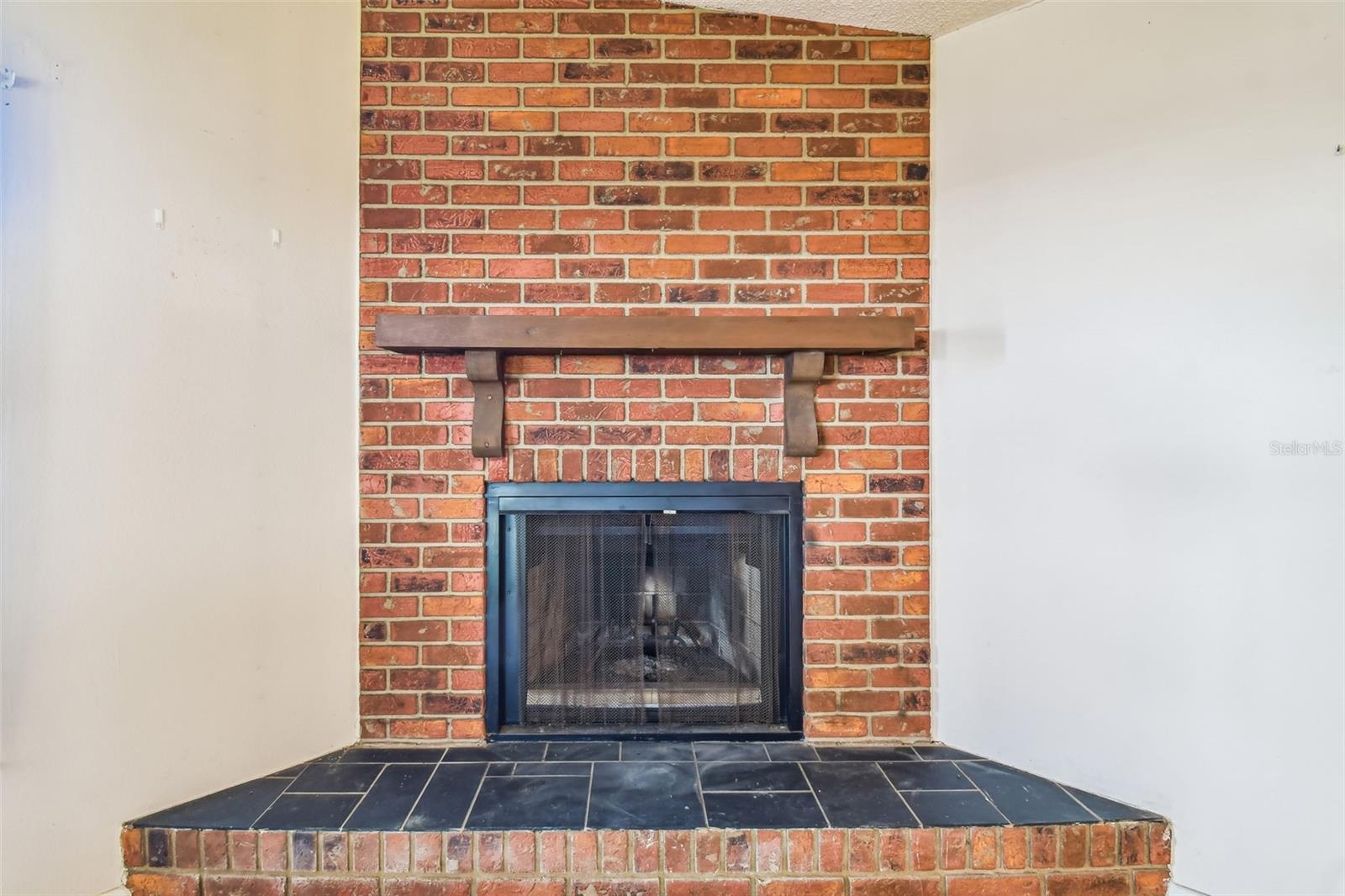 Wood-burning Fireplace