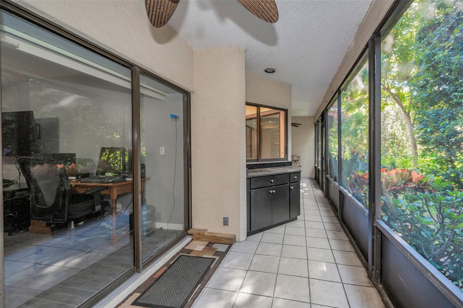 Back screen porch
