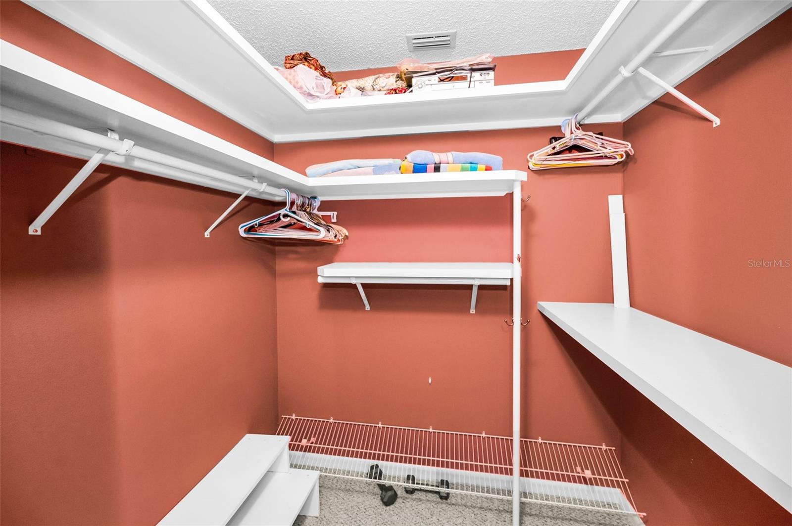 Primary Suite Walk-in closet