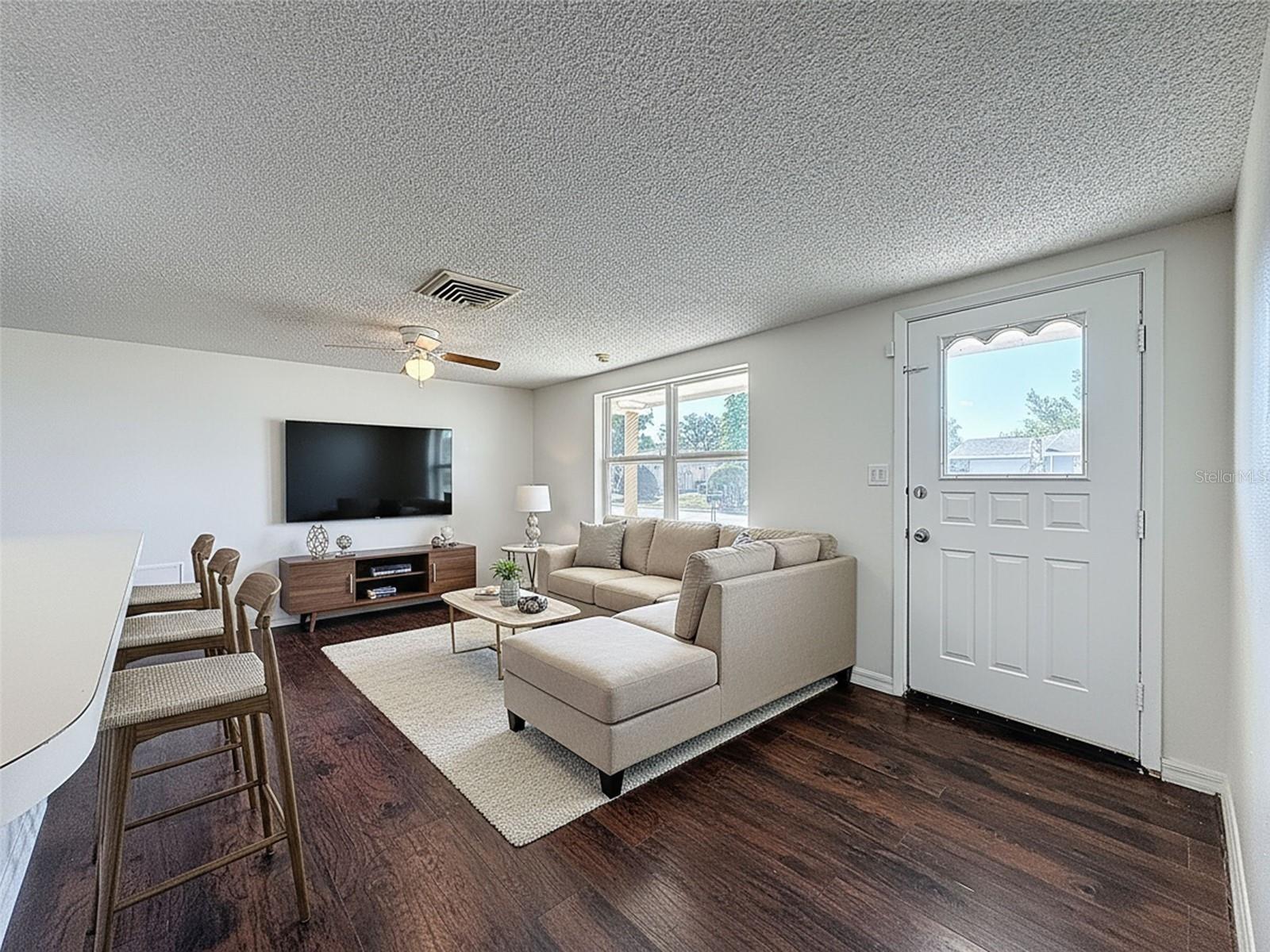 Living Room Staged