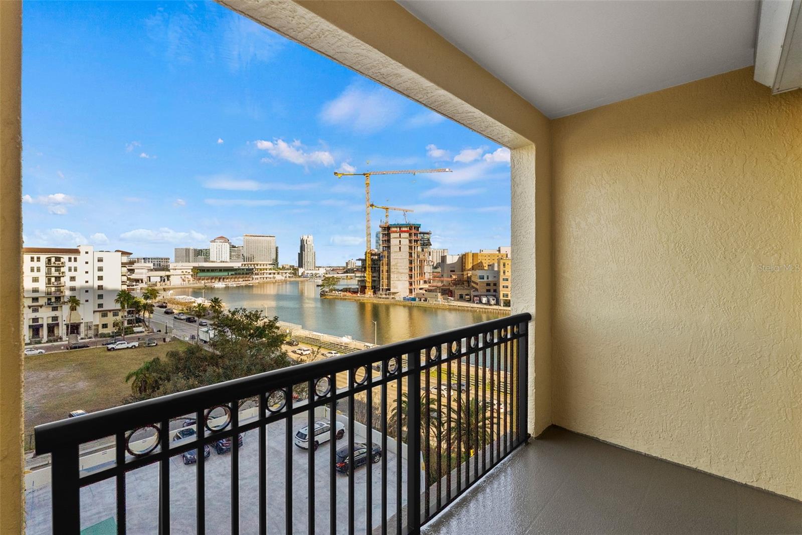 balcony designed for privacy while you enjoy the view