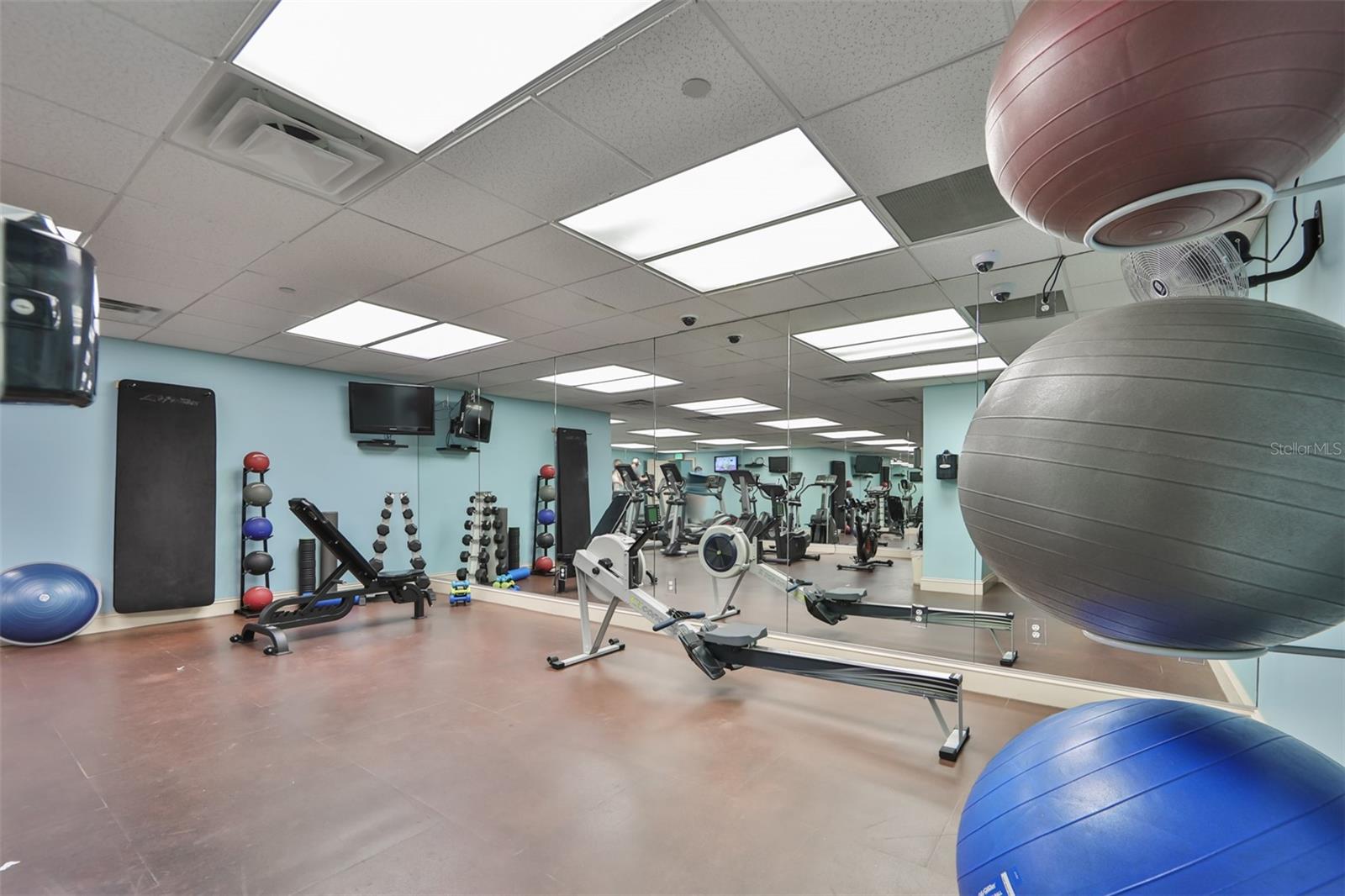 gym #2 - mezzanine level