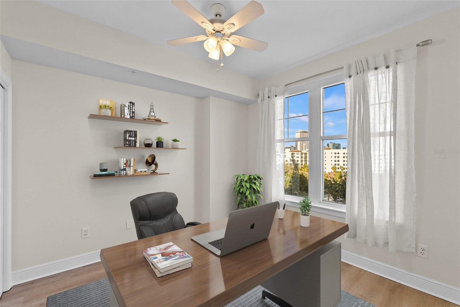 2nd Bedroom/office - virtually staged