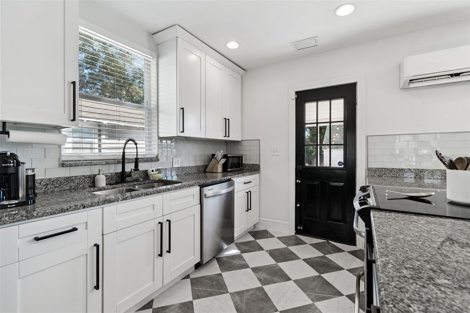 Door to backyard and easy outdoor living!