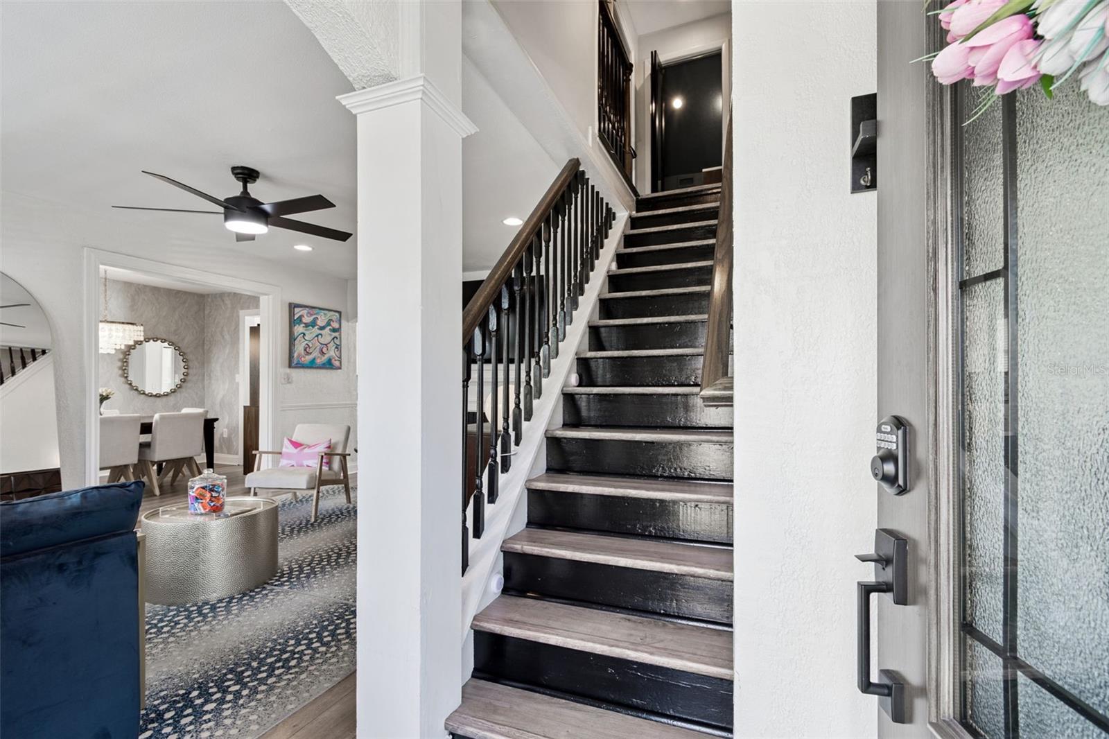 Step into the living room