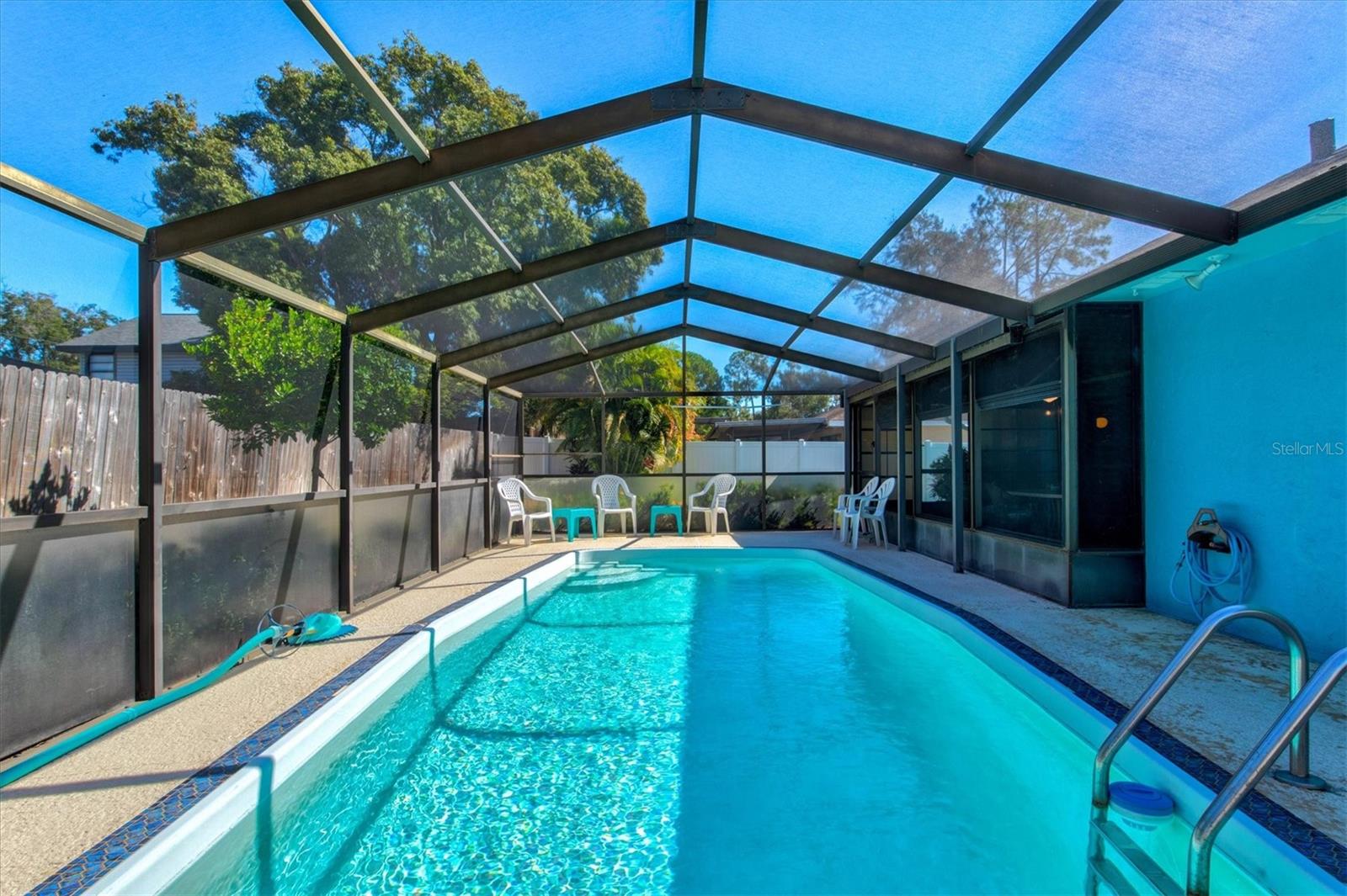 Fully Screened In Pool Lanai