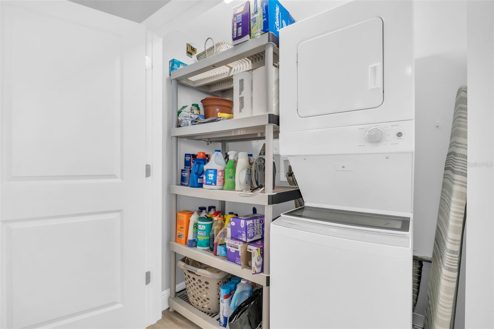 Indoor Laundry Closet