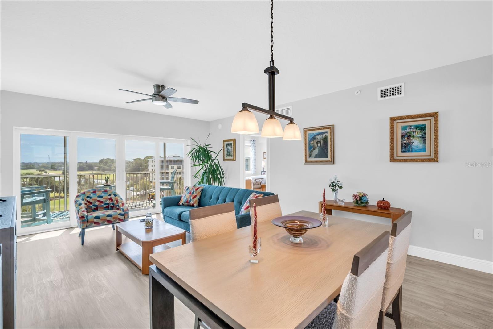 Dining Room to Living Room