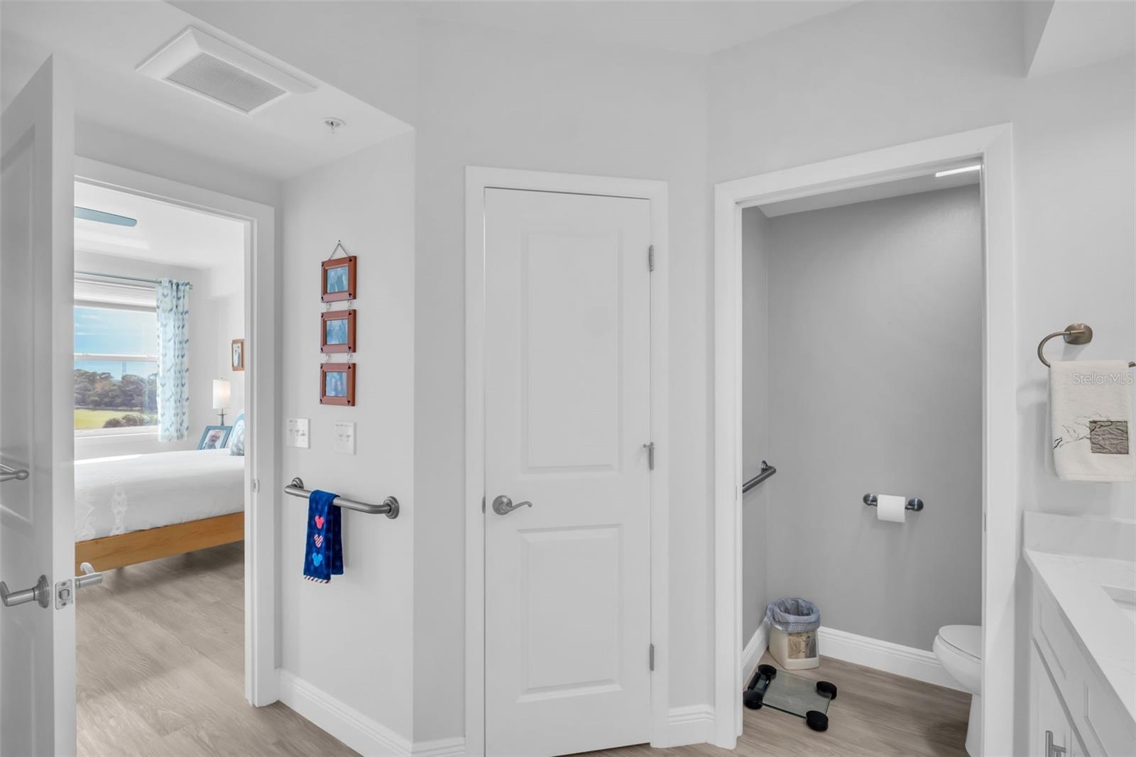 Primary Bathroom to Primary Bedroom