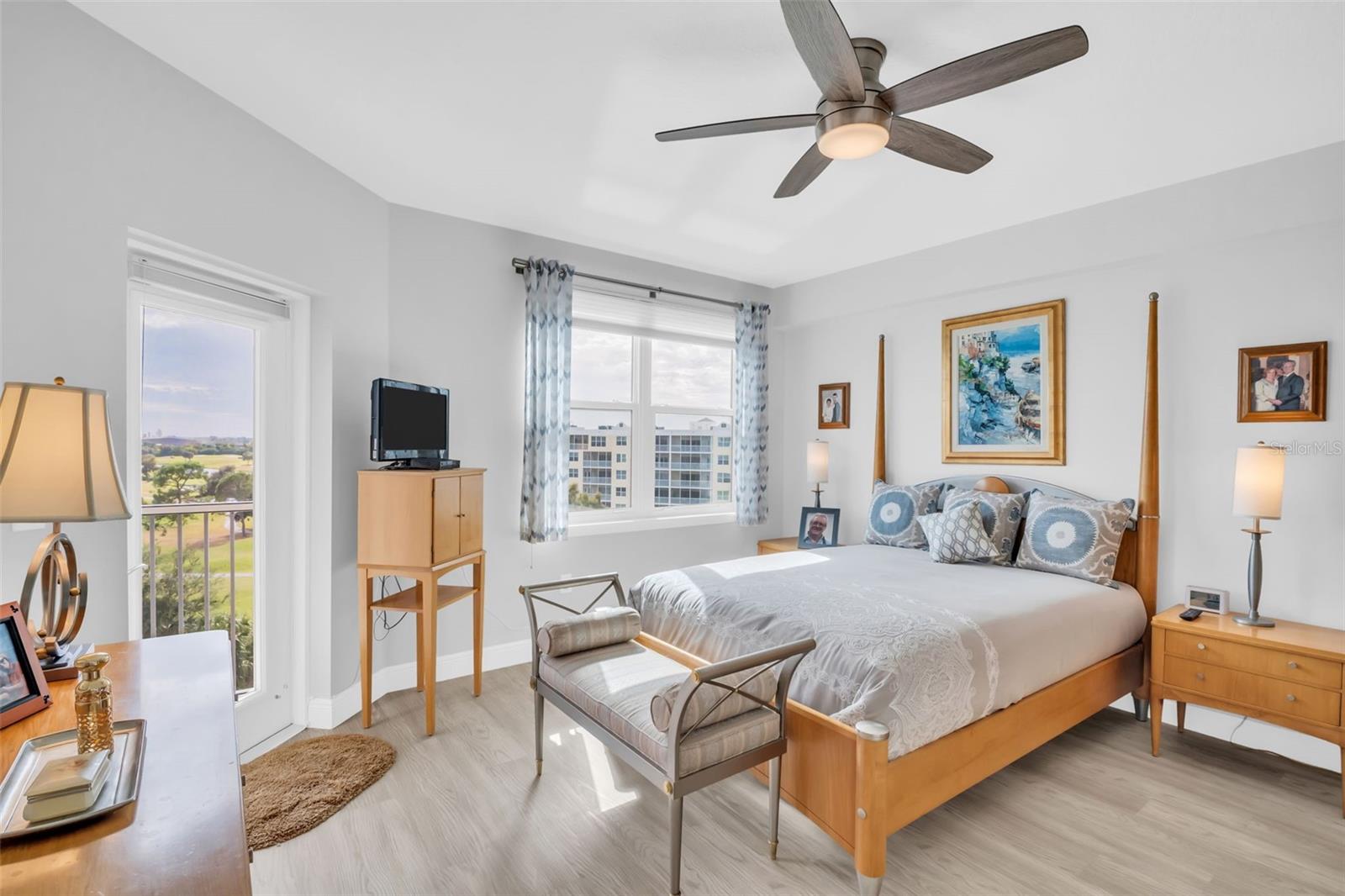 Primary Bedroom Opens to Balcony