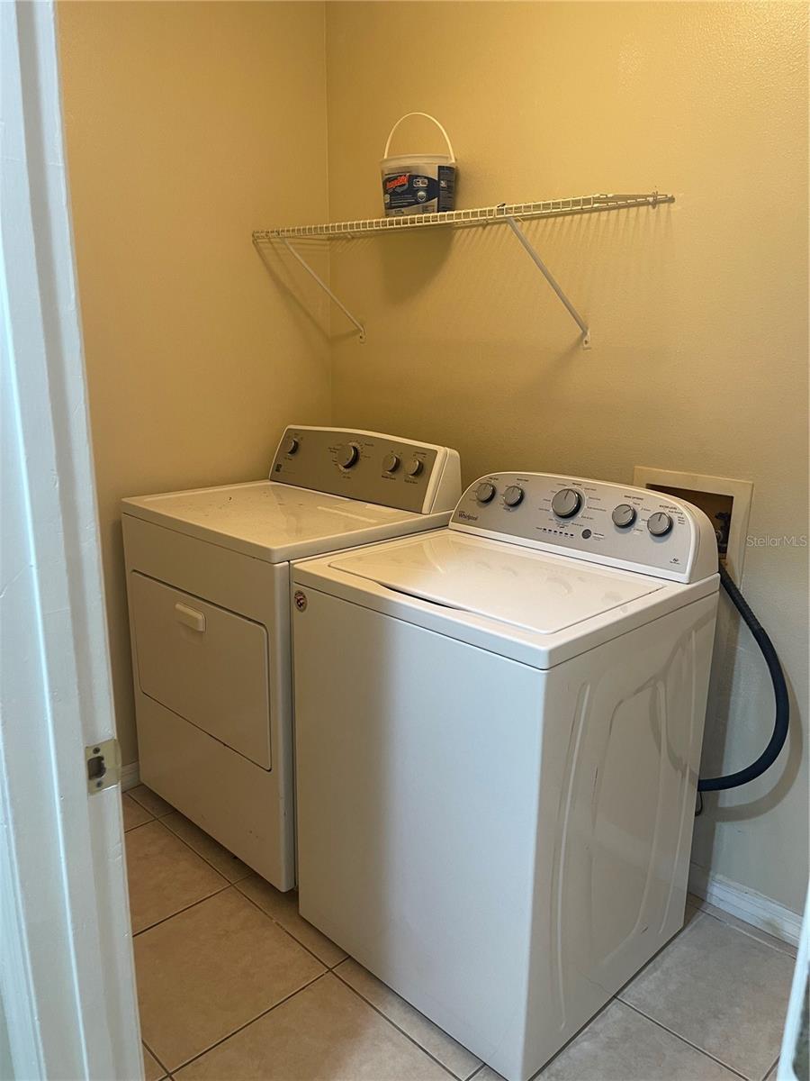 Laundry closet