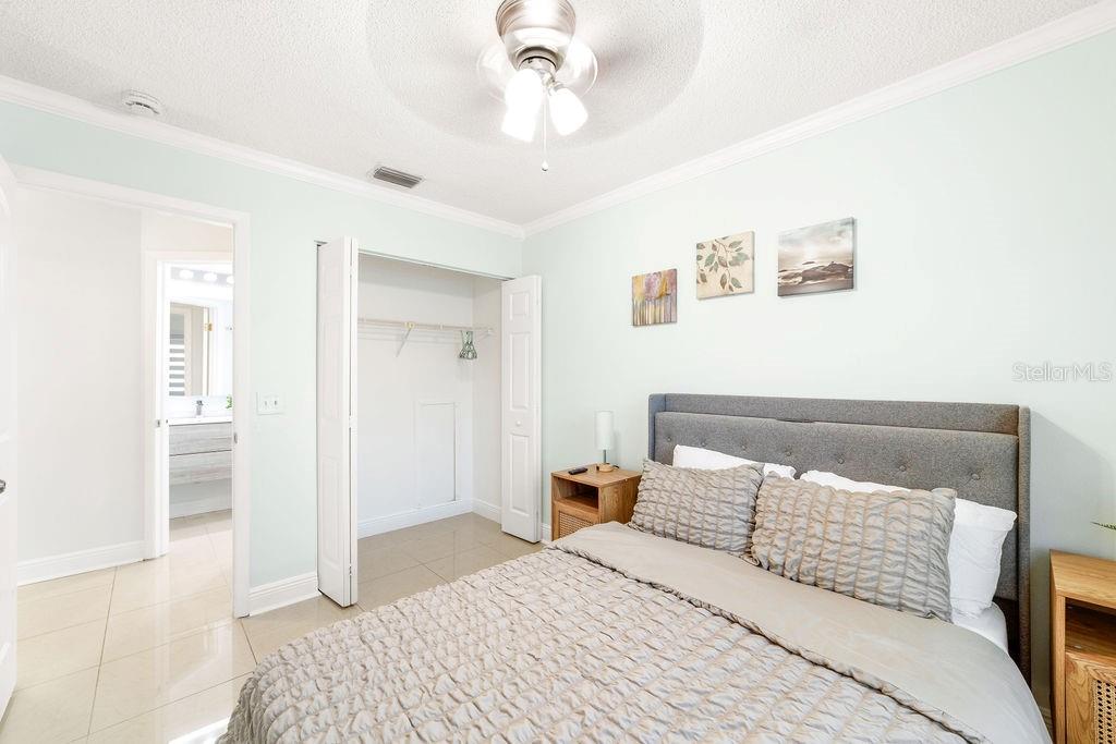 BEDROOM 3/CLOSET VIEW