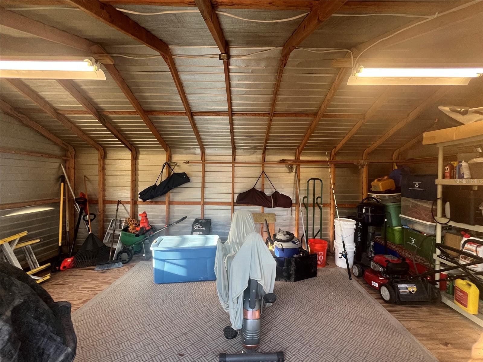 Storage or gym or workshop