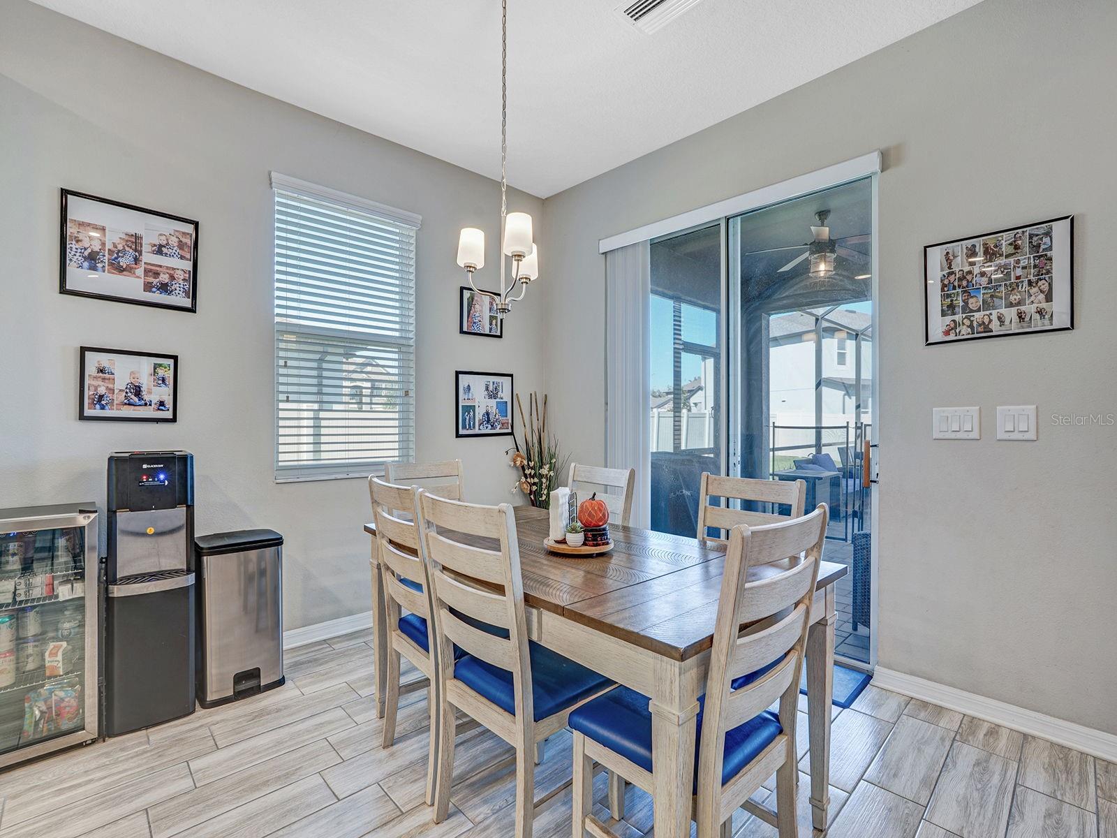 Dining area