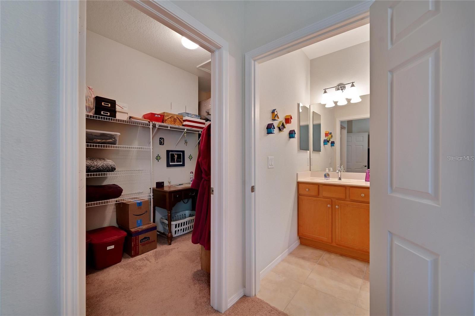 Large Primary Closet
