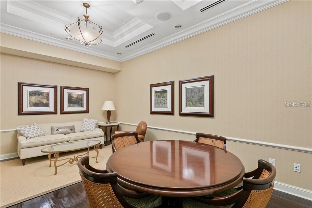 Library/card room