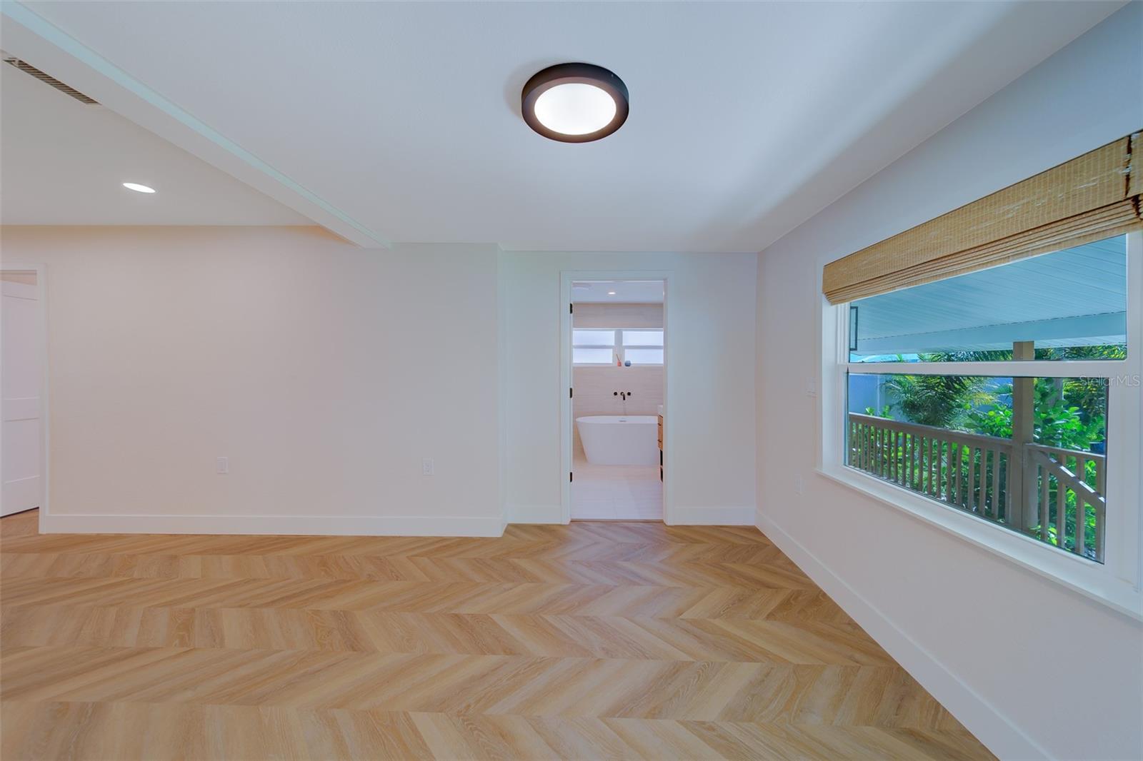 kitchen from dining area