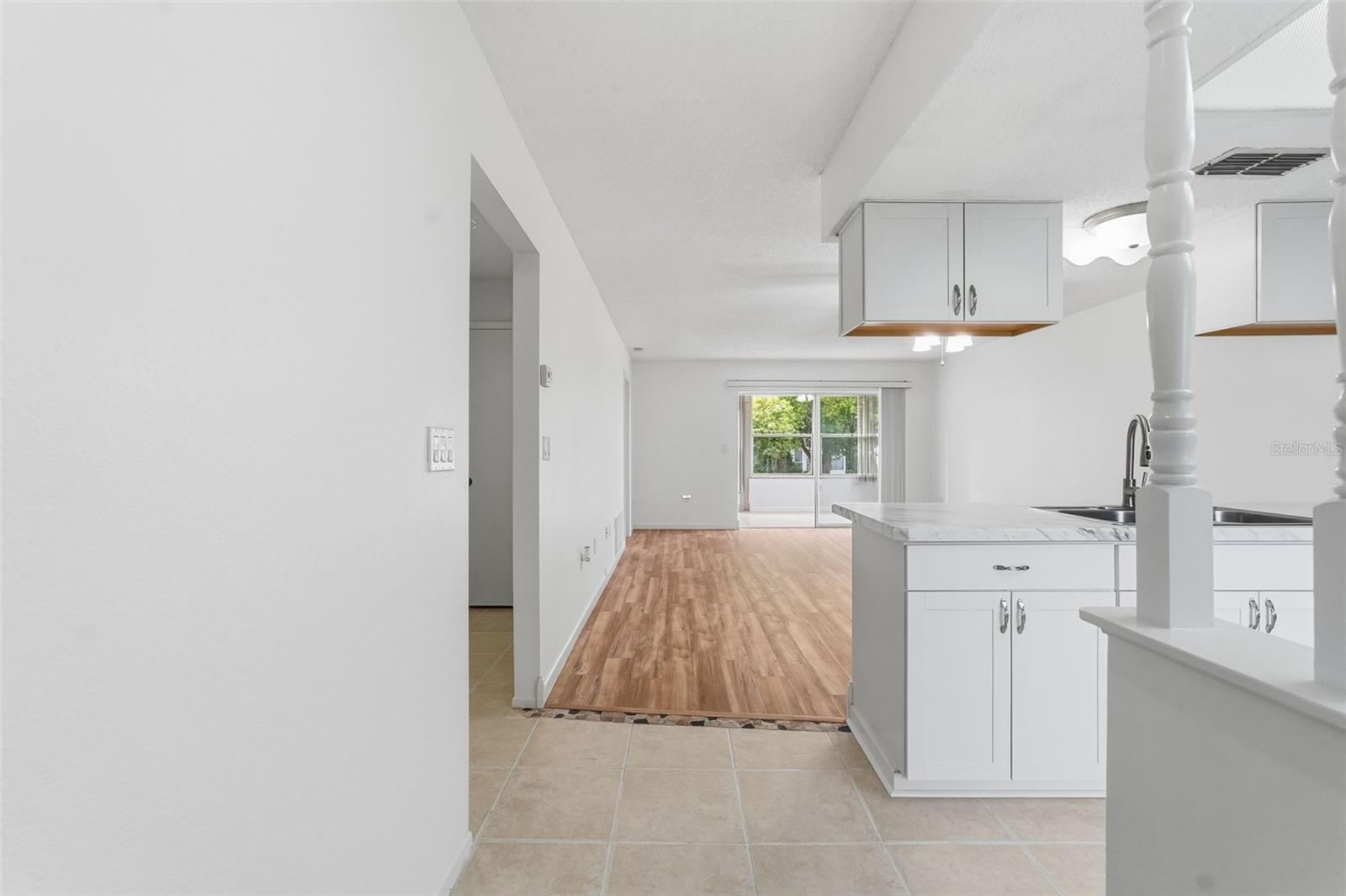 Foyer view looking towards the back of the condo