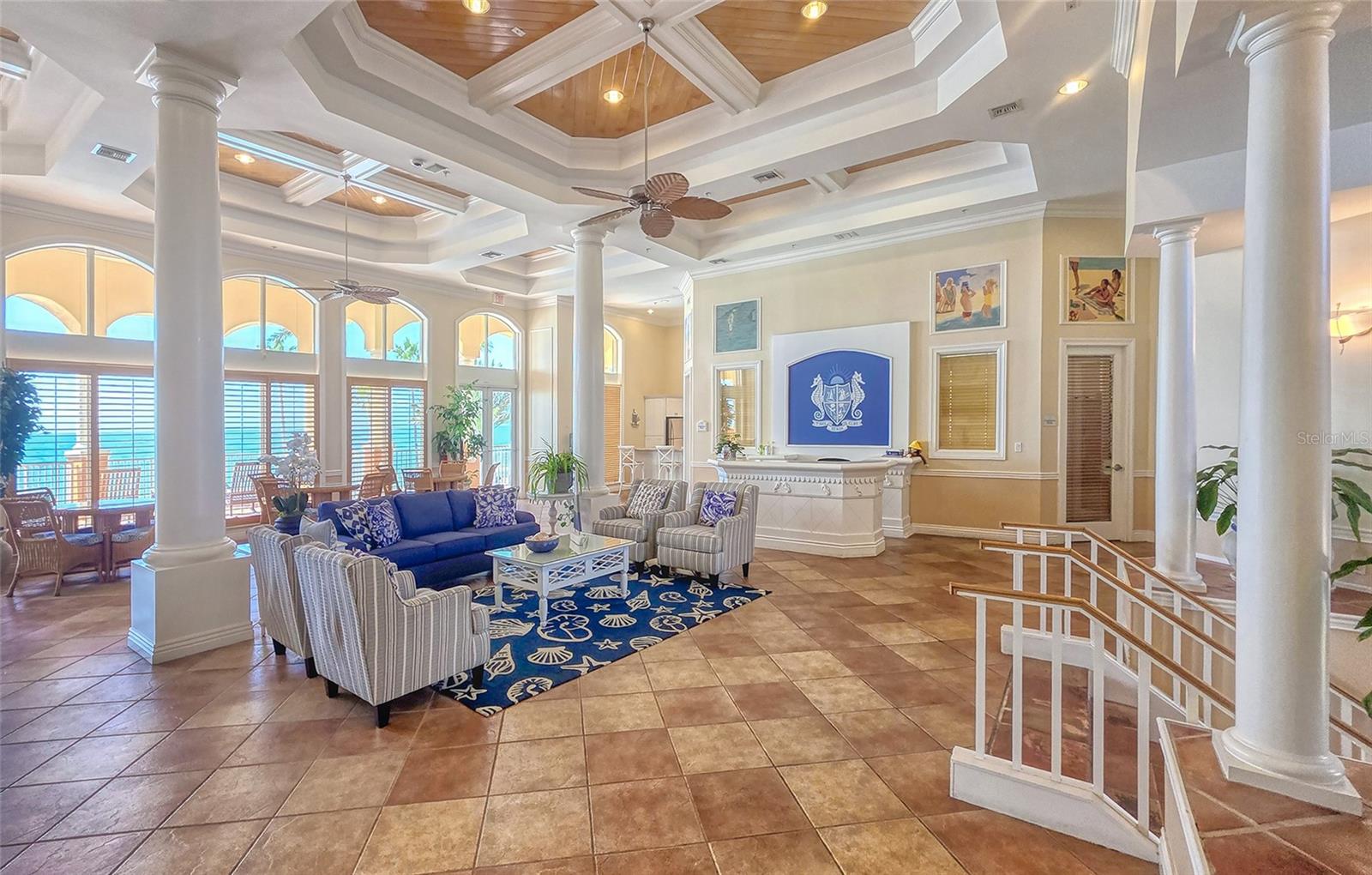 Main level clubhouse