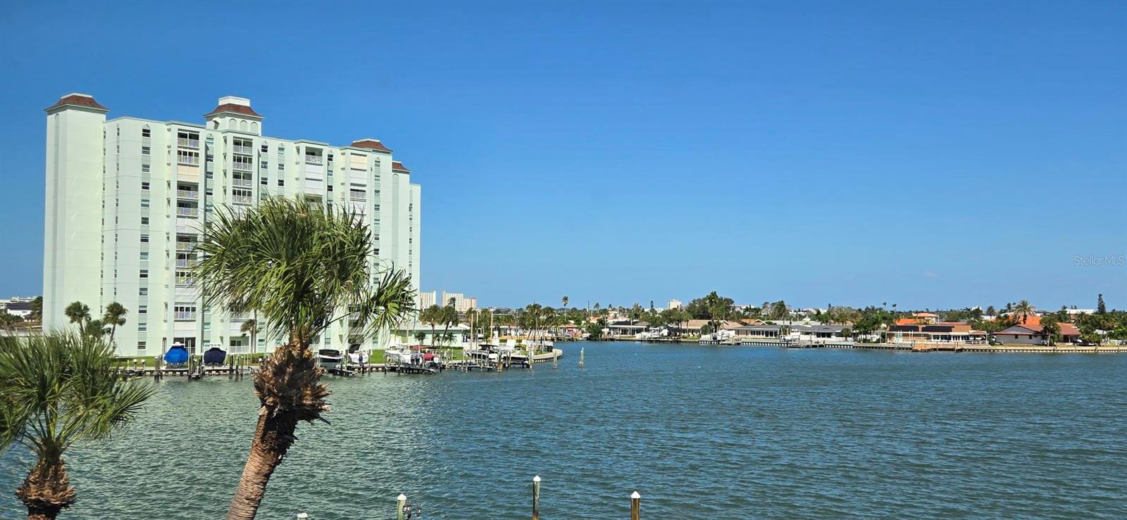 Florida room & primary bedroom view.