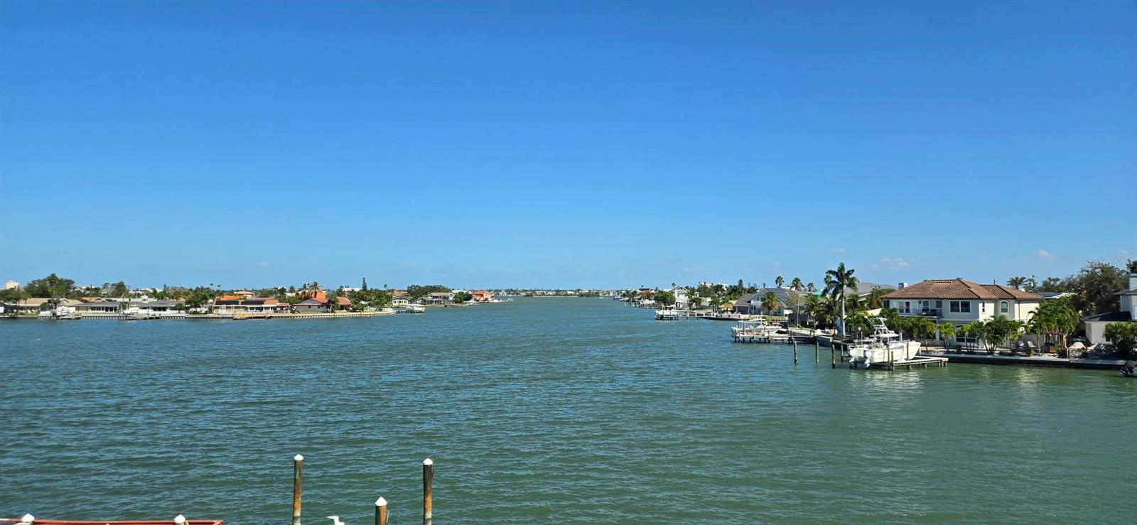 Boca Ciega Bay views throughout most of the unit.