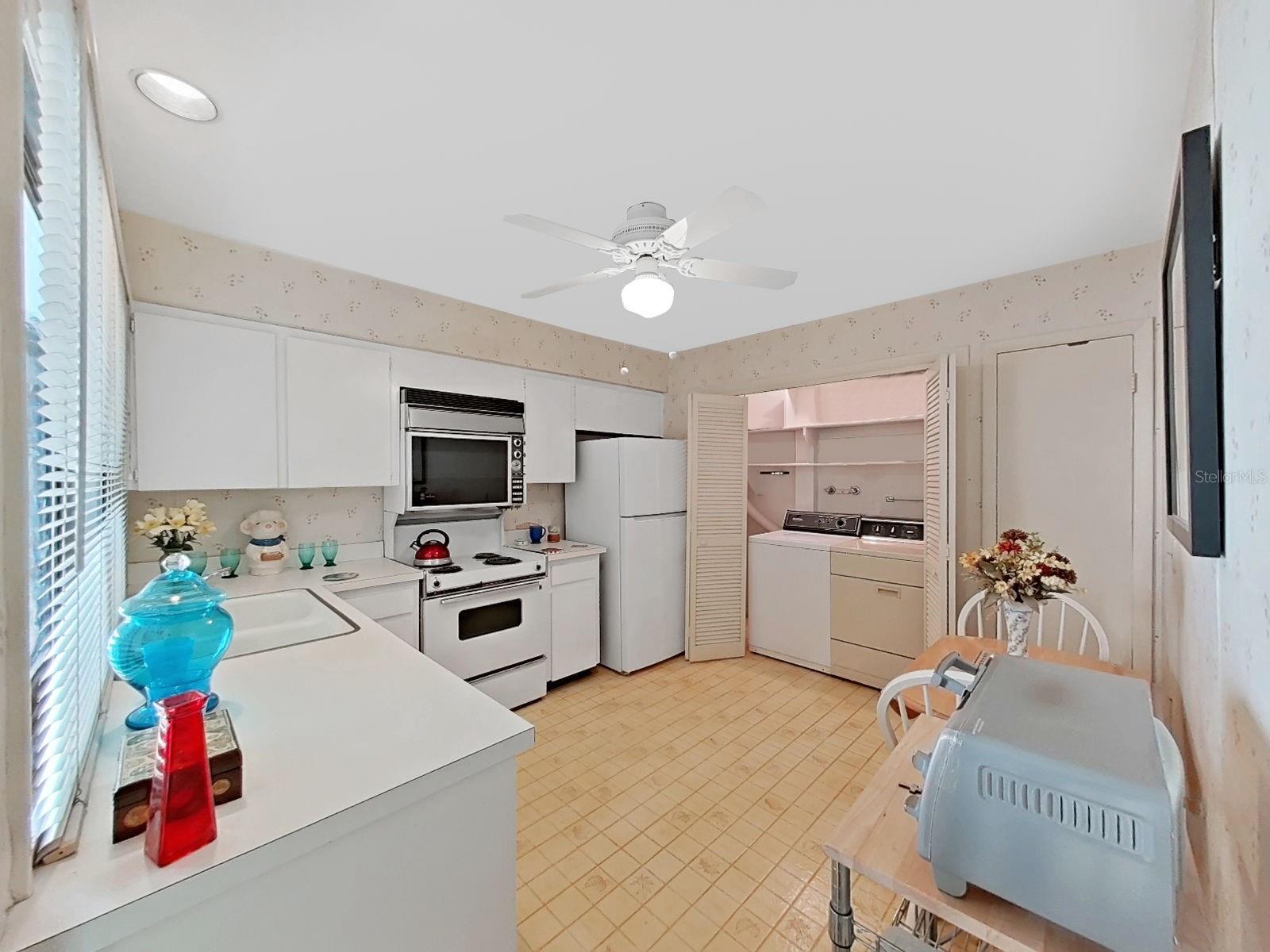 Closet Pantry on Right of Laundry/Storage