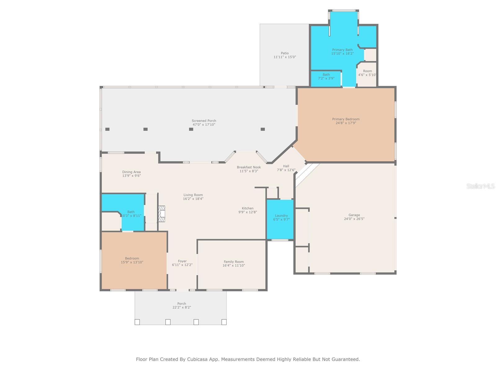 Main House Floor Plan