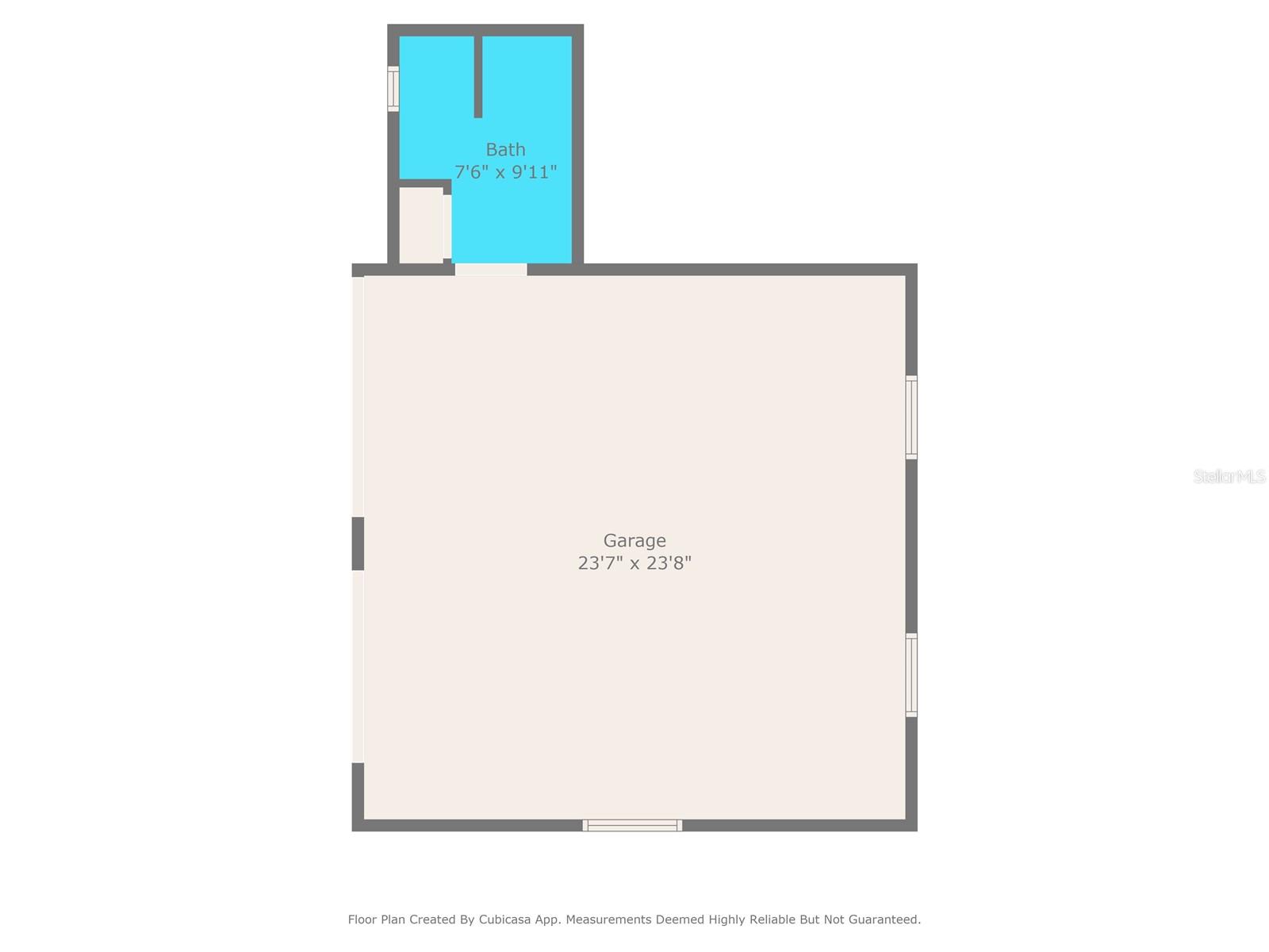 Detached Garage Floor Plan